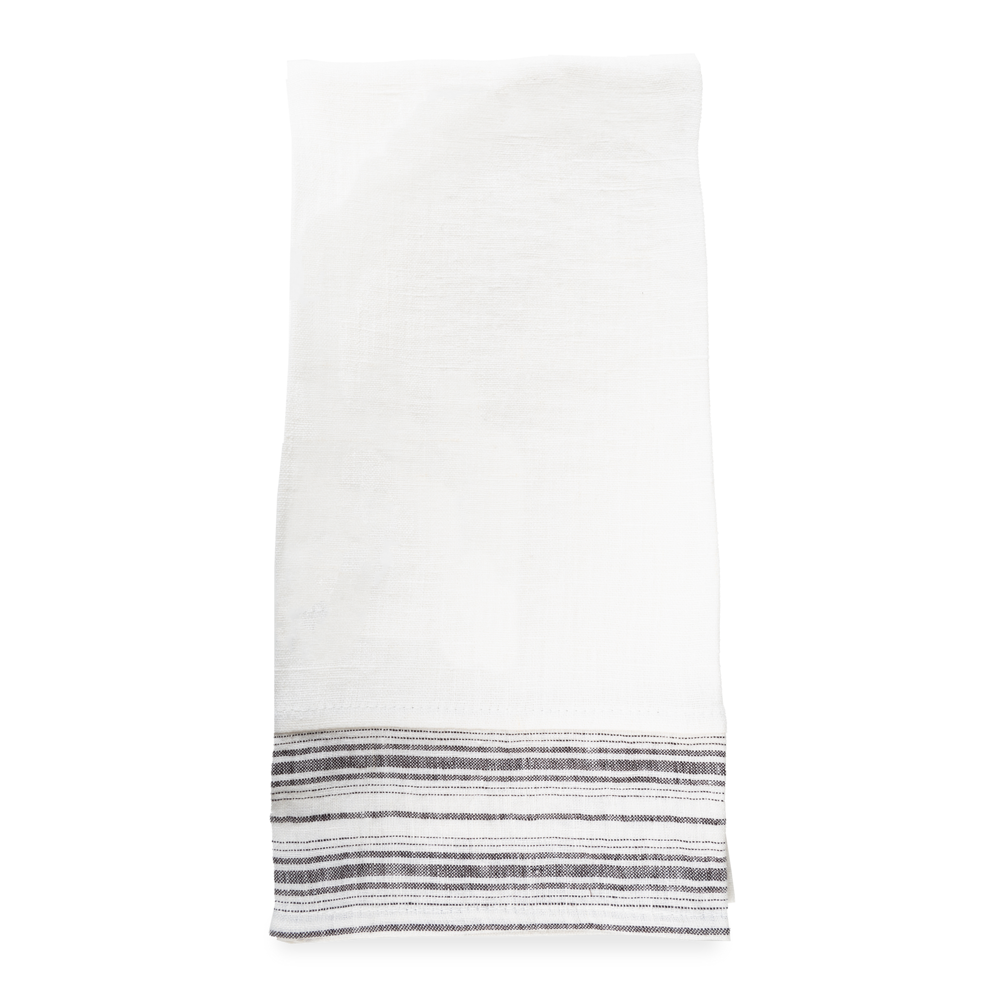 Linen Border Guest Towel