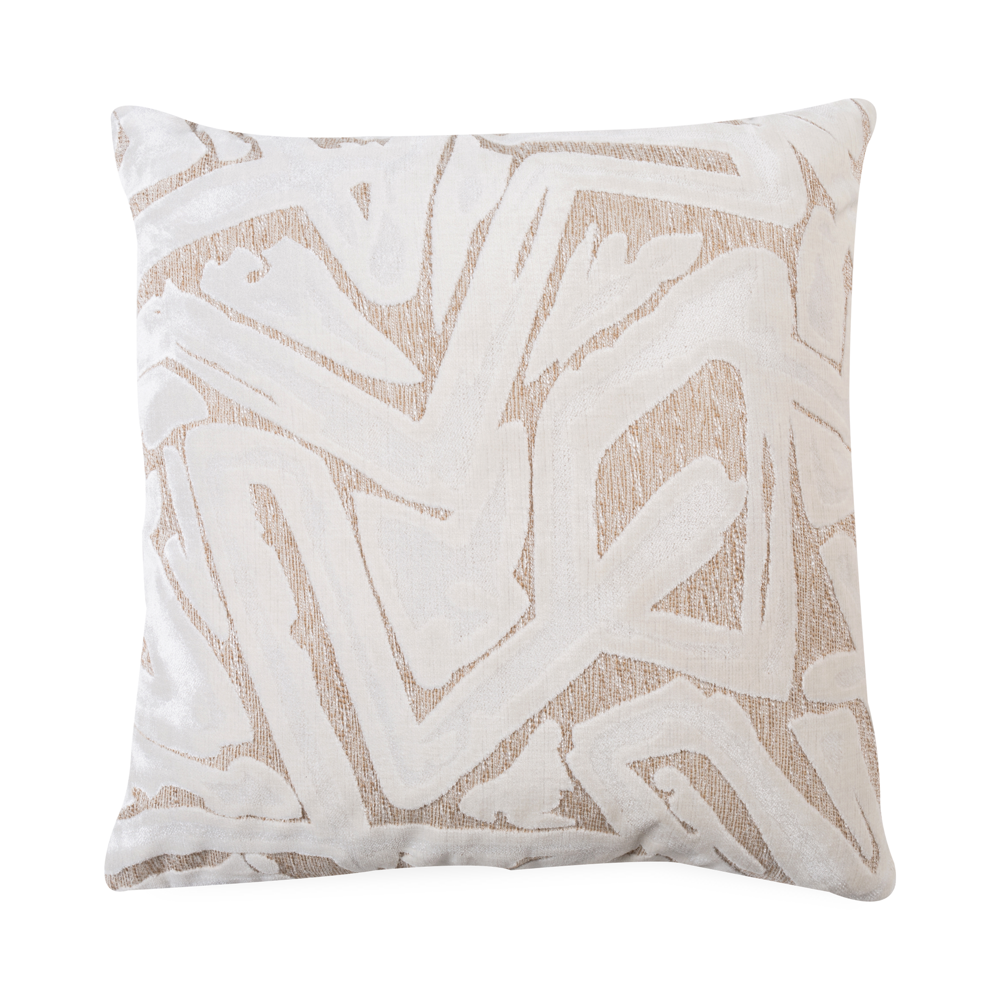 Defined by its expressive use of forms, the Modern Pillow takes notes from contemporary design and uses dynamic shapes to offer a captivating and artistic element to your sofa or b