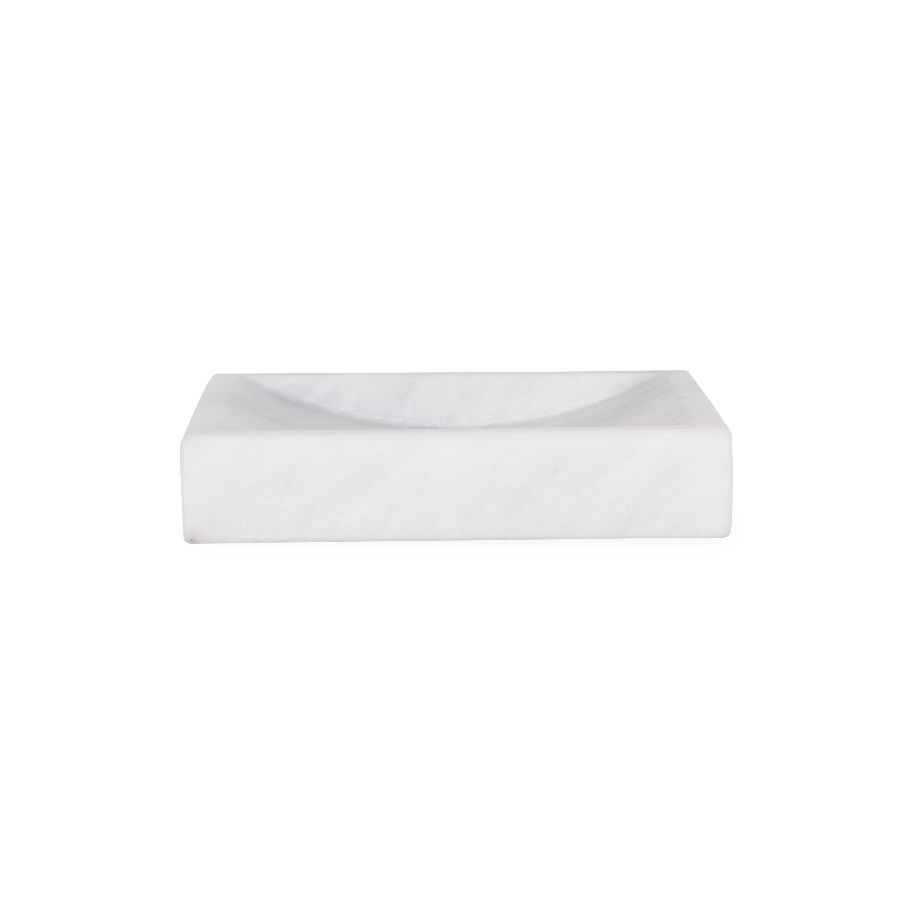 Using pleasant forms and softly rounded edges, the Pearl Marble Soap Dish features a luxurious honed marble that can elevate your kitchen or bathroom countertop collection.