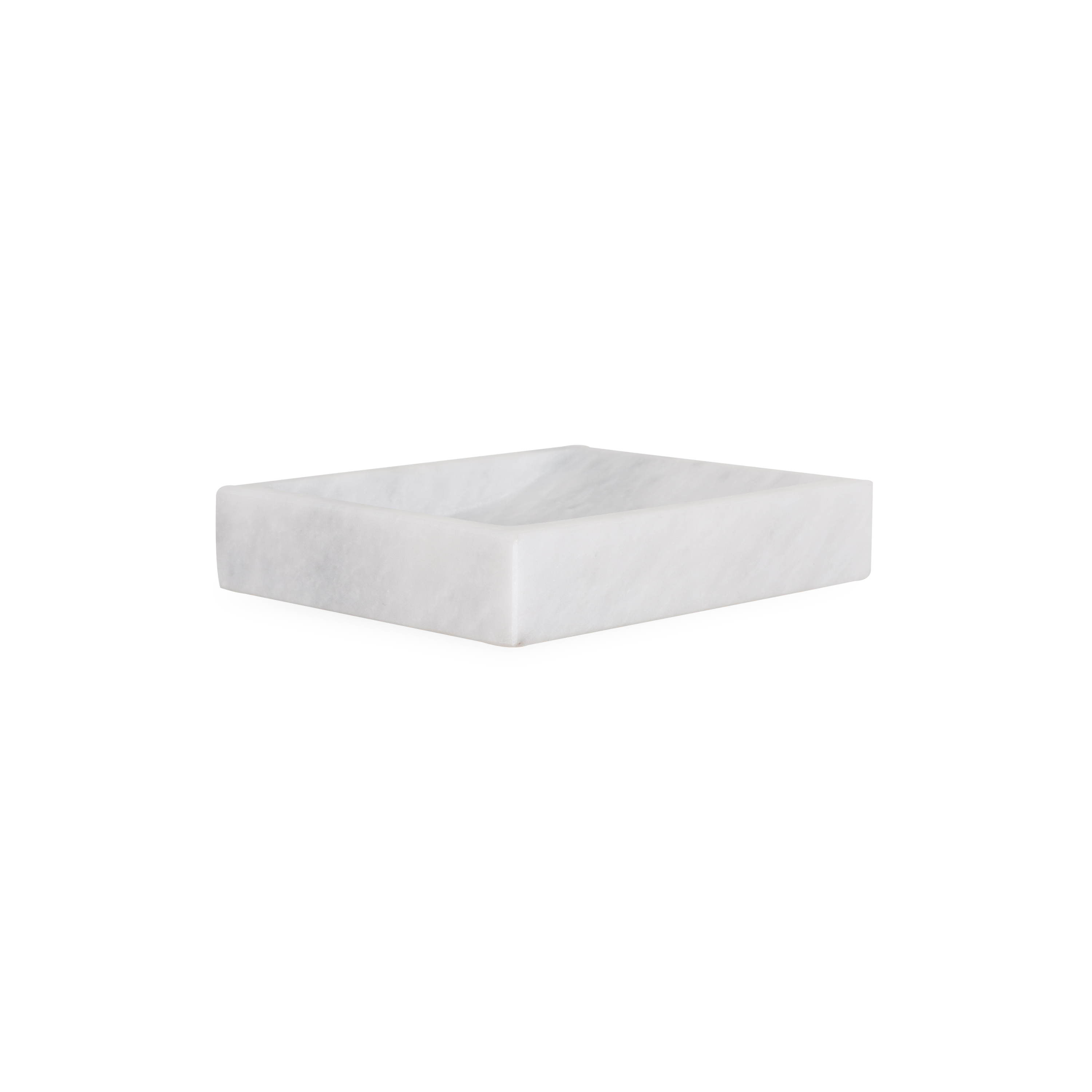 Using pleasant forms and softly rounded edges, the Pearl Marble Soap Dish features a luxurious honed marble that can elevate your kitchen or bathroom countertop collection.