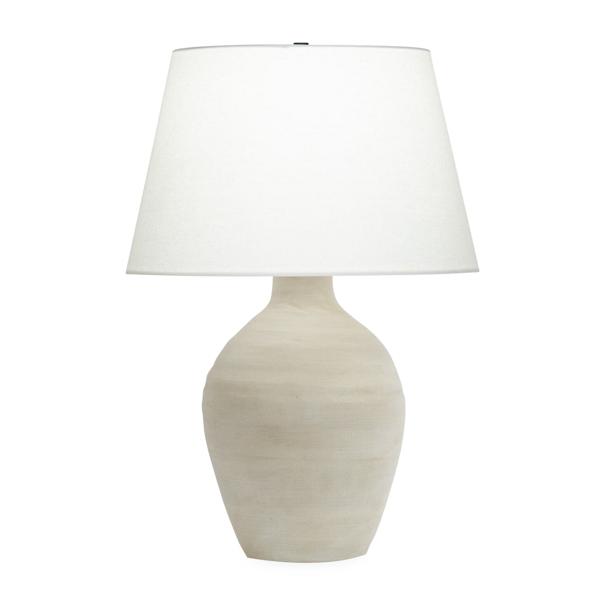 The classic appeal of this ceramic table lamp is easy to pair with any home décor.