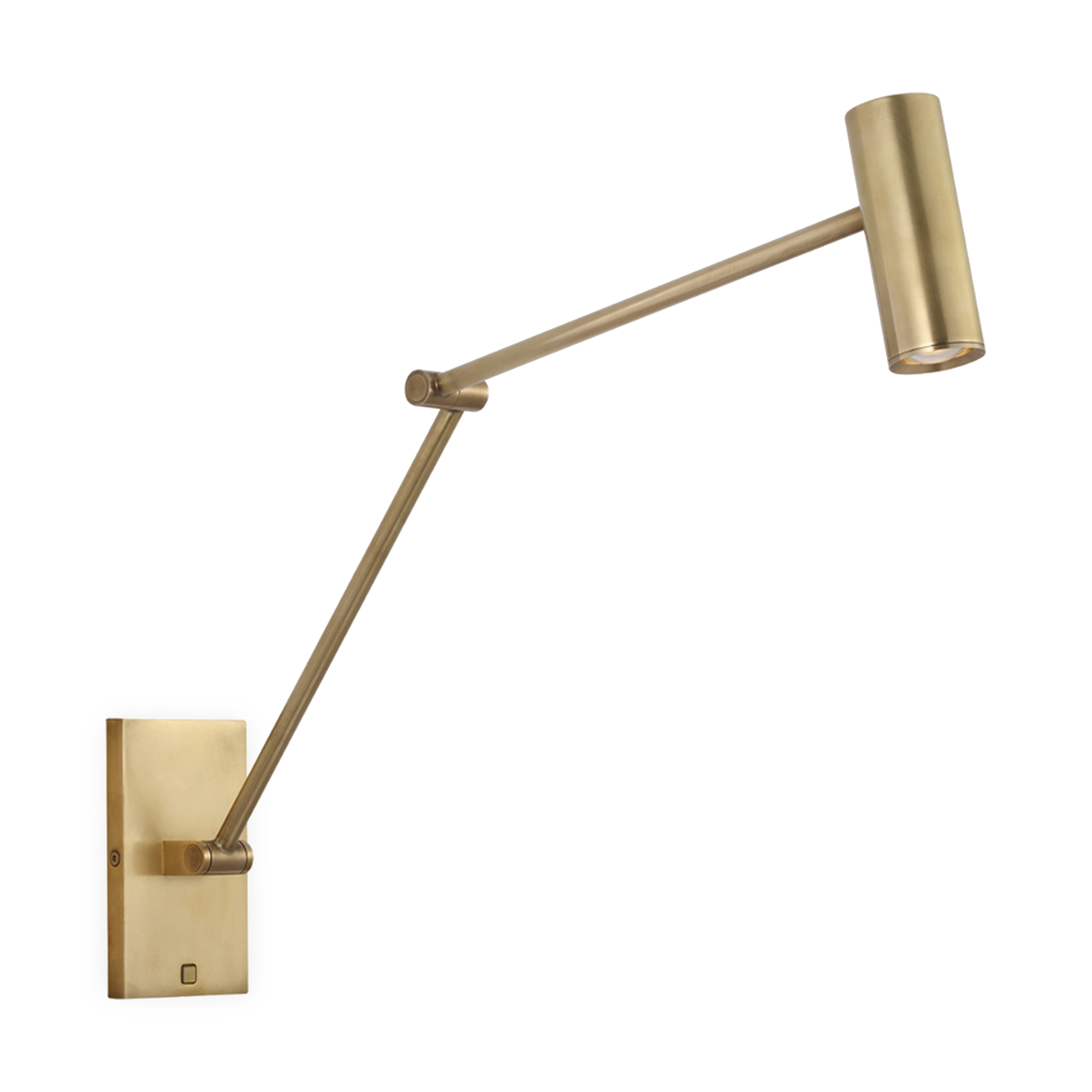 Head pivots/rotates 165 degrees to direct the light exactly where it is needed, also includes an Integrated push switch dimmer.