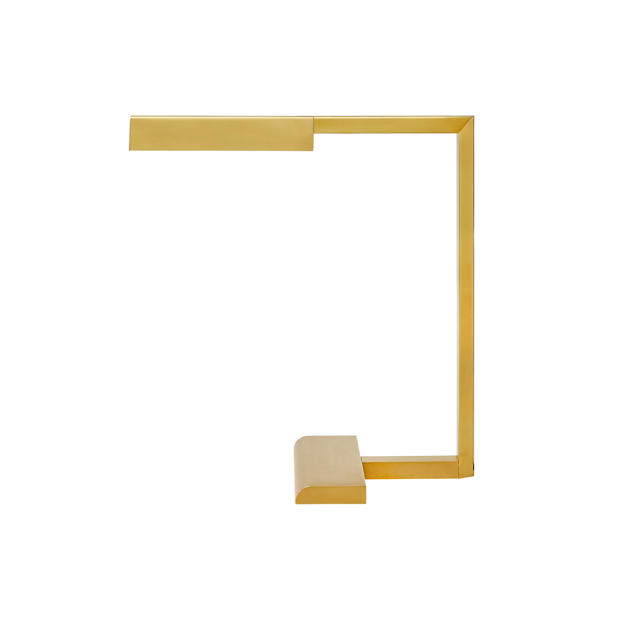 Inspired by the architecture, function, and beauty of the Bauhaus movement, the Dessau Table Lamp is designed with clean purposeful lines at a 90-degree angle.