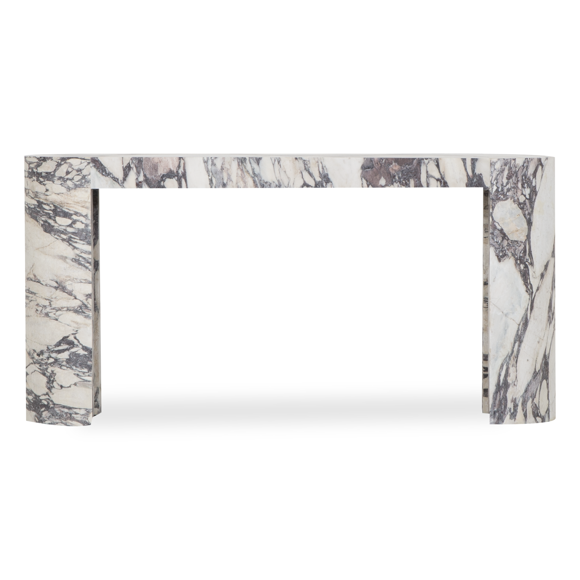 Inspired by iconic designs of the 1970s from celebrated mid-century designers Mario Bellini and Carlo Scarpa, the Shift Console Table is defined by its bold use of scale.