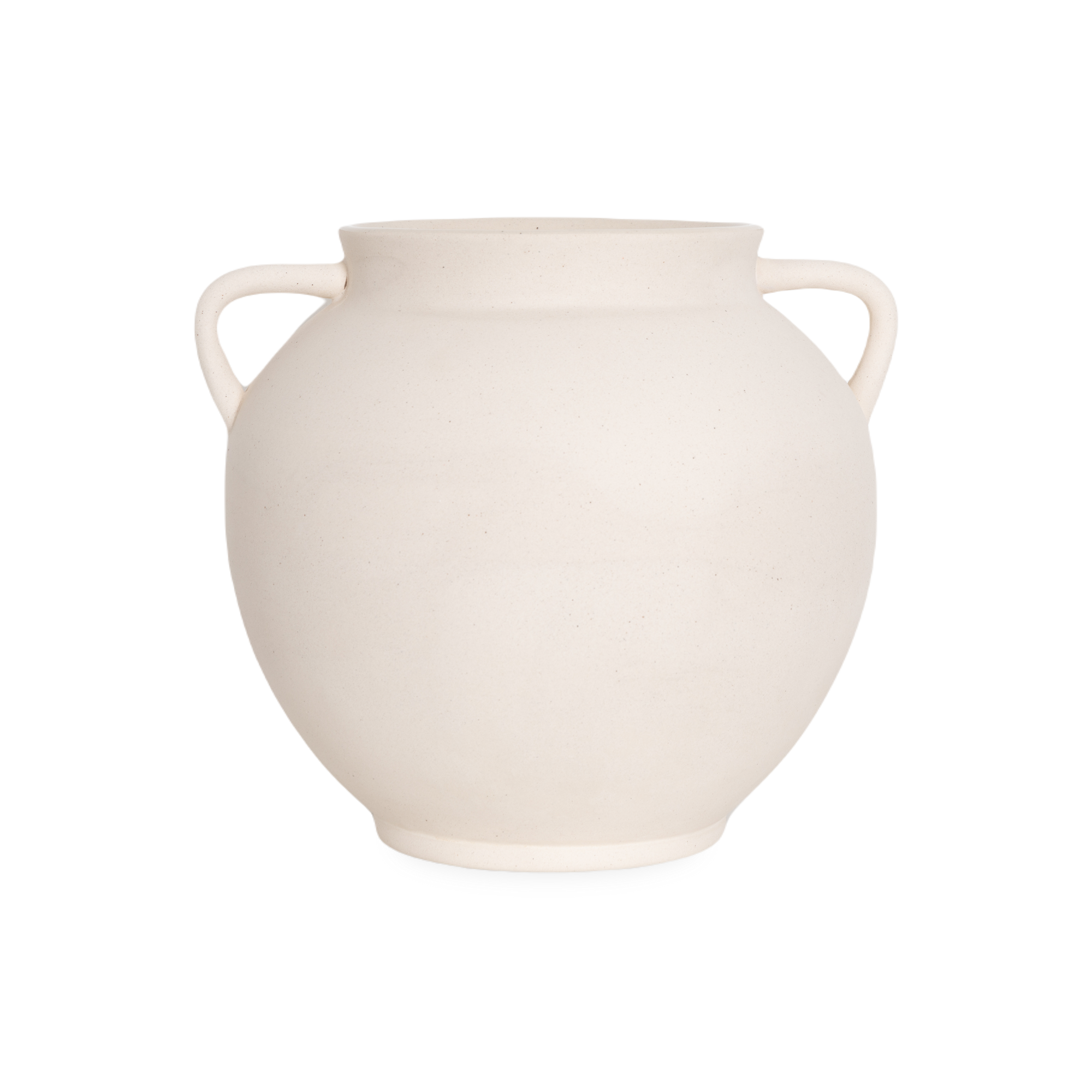 Characterized by its contemporary sculptural design and its matte finish, the Curru Urn provides an earthy aesthetic and can complement many different interior design styles.