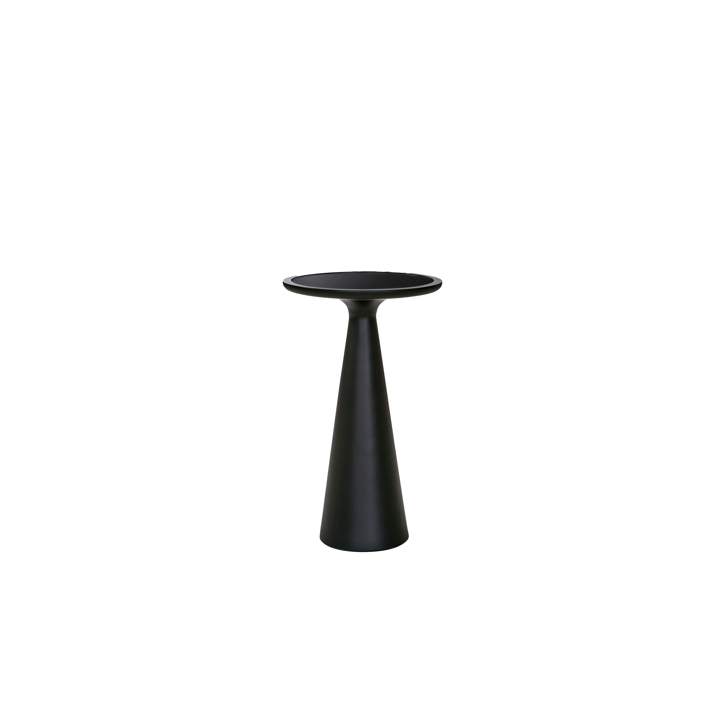 Simply elegant, the Taper Pull Up Table is a chic sculptural centerpiece.