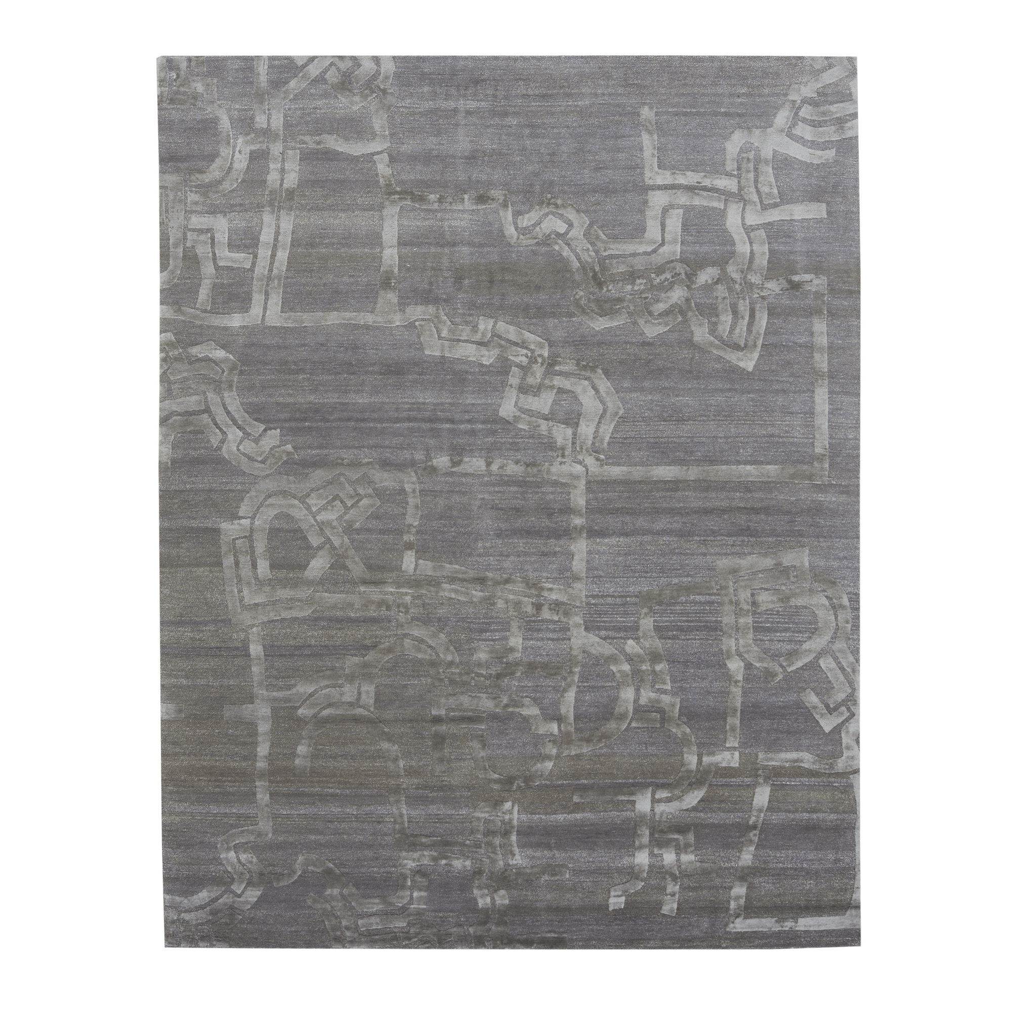 Inspired by works of Spanish Modernist sculpture, the Spanish Sculpture Collection explores geometric and abstract forms within the constructs of a rug.