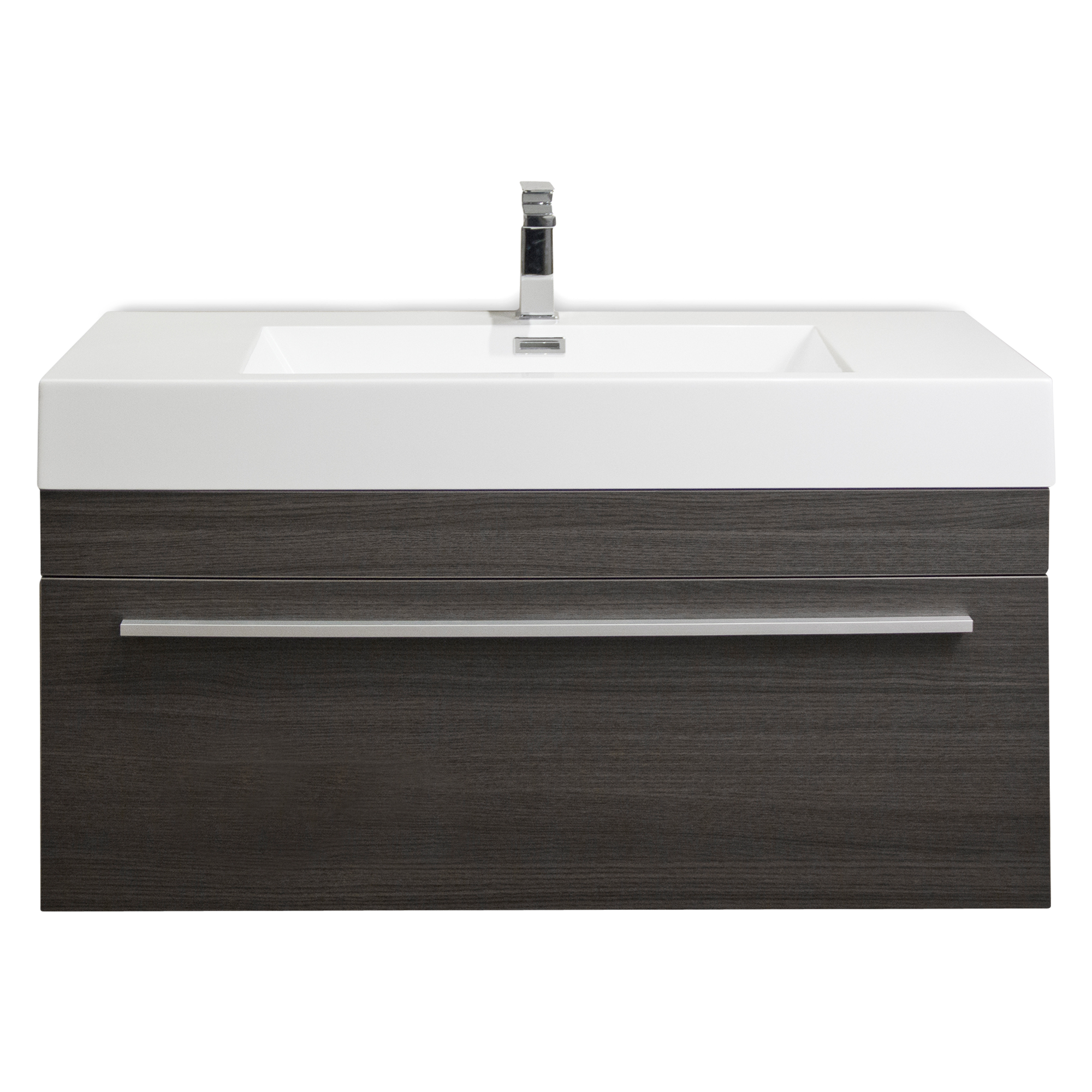 VANITY: The versatile design of the Rhythm vanity brings a modern sensibility to the bath.