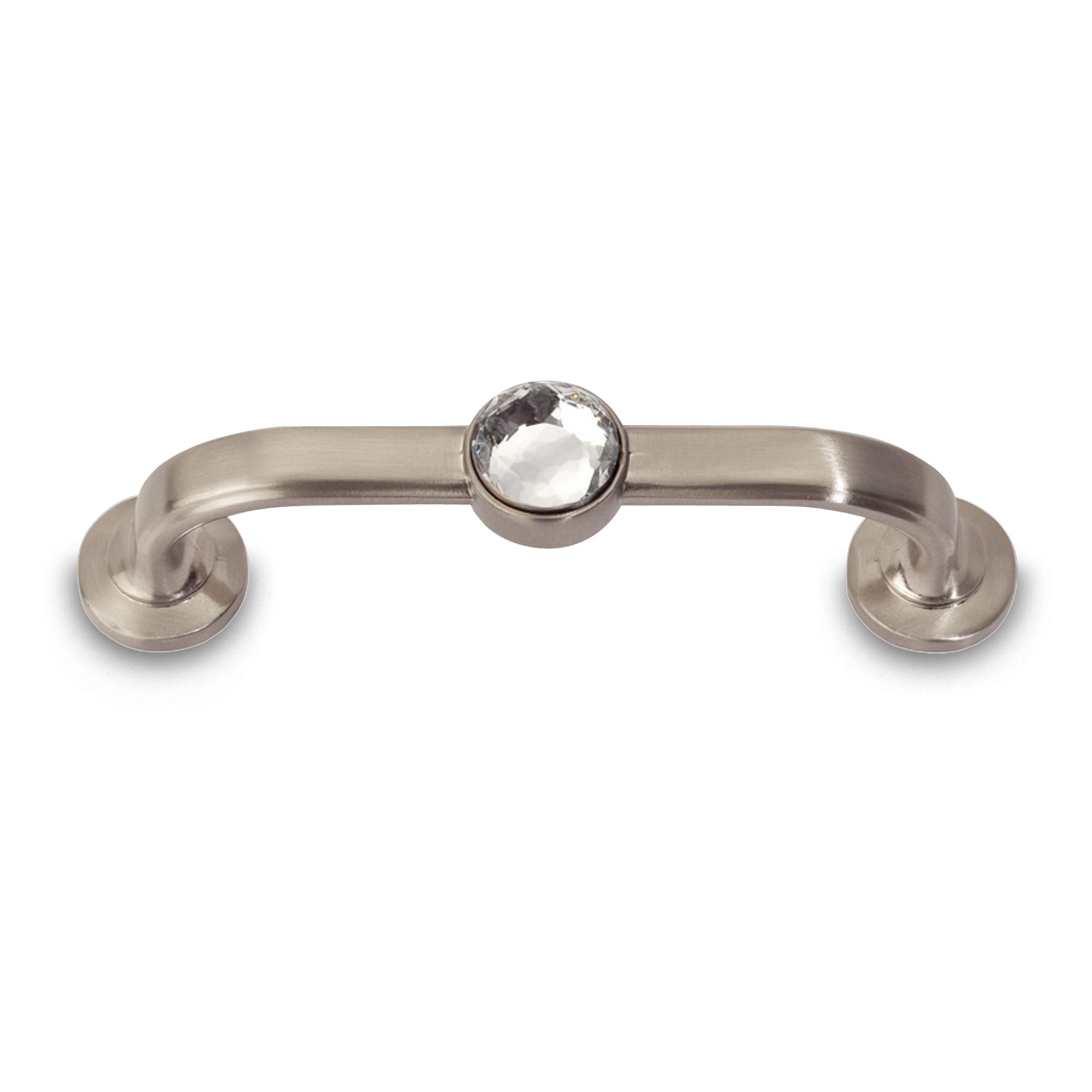 A feminine traditional bracelet pull with genuine European crystal.