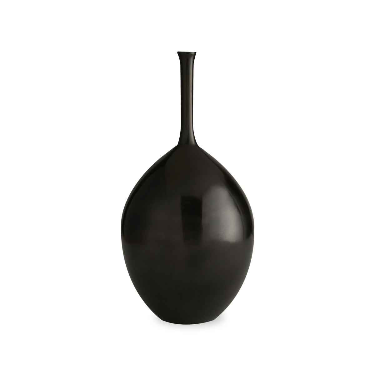 Slender Aluminum Vase