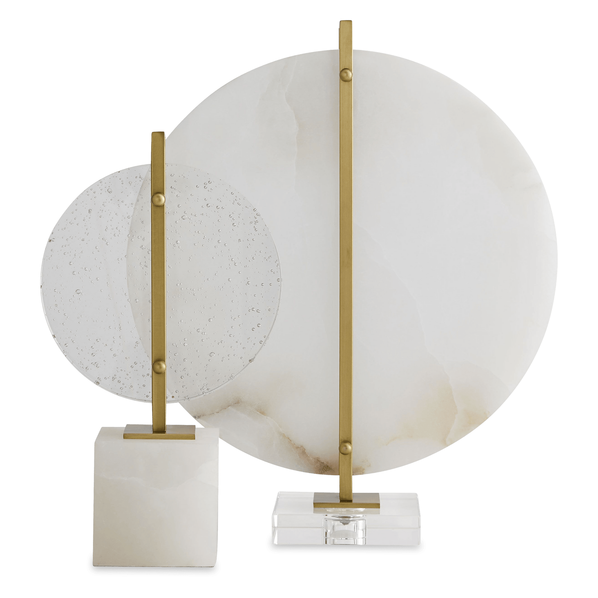 A modern study in geometric forms and mixed materials the Davenport delivers a simple sophisticated element to the space it occupies.