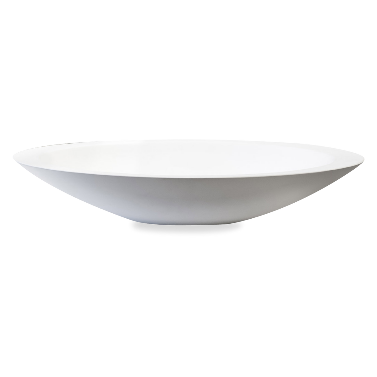 Veer I Freestanding Basin - Matte White