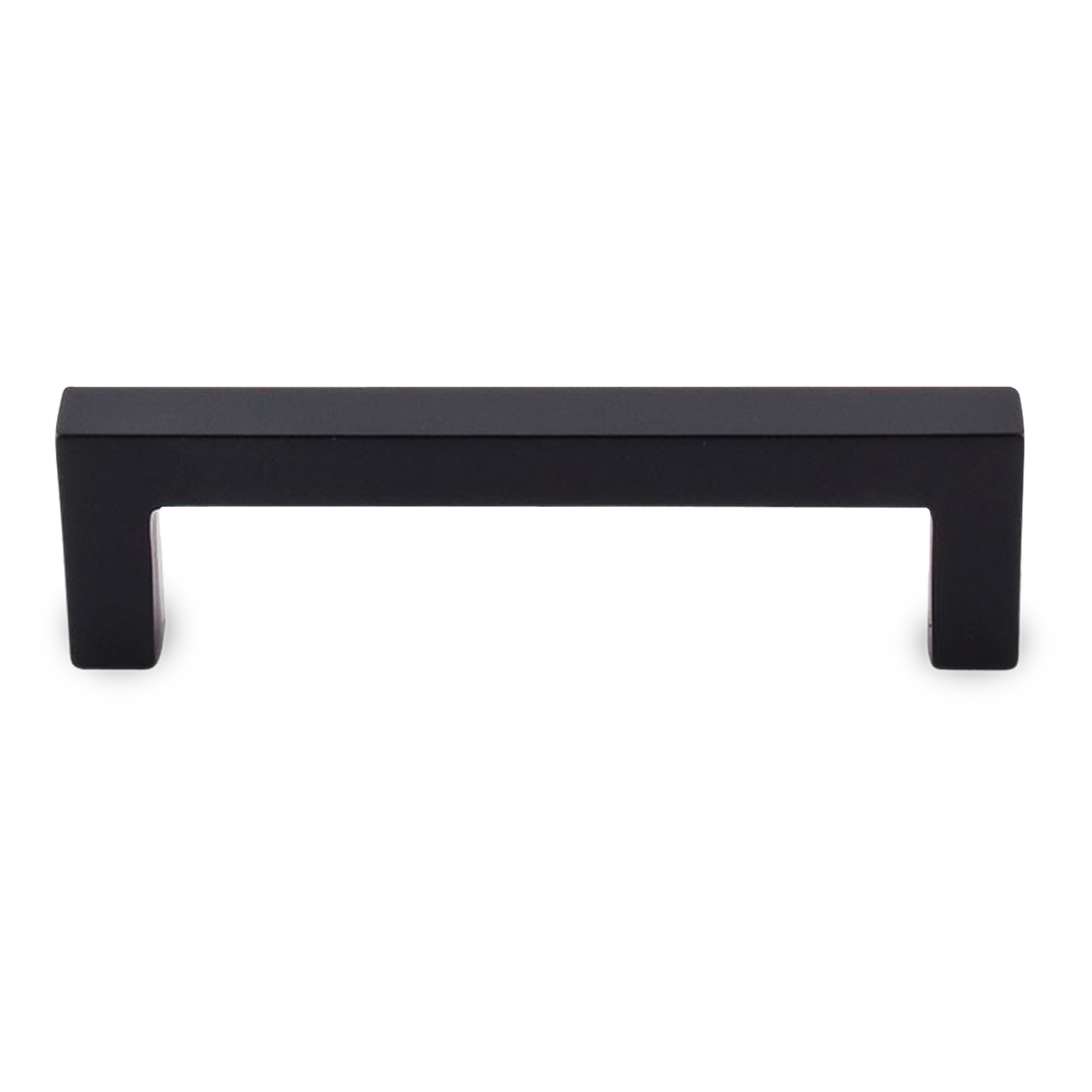 A seamless, contemporary pull with a rectangular shape.