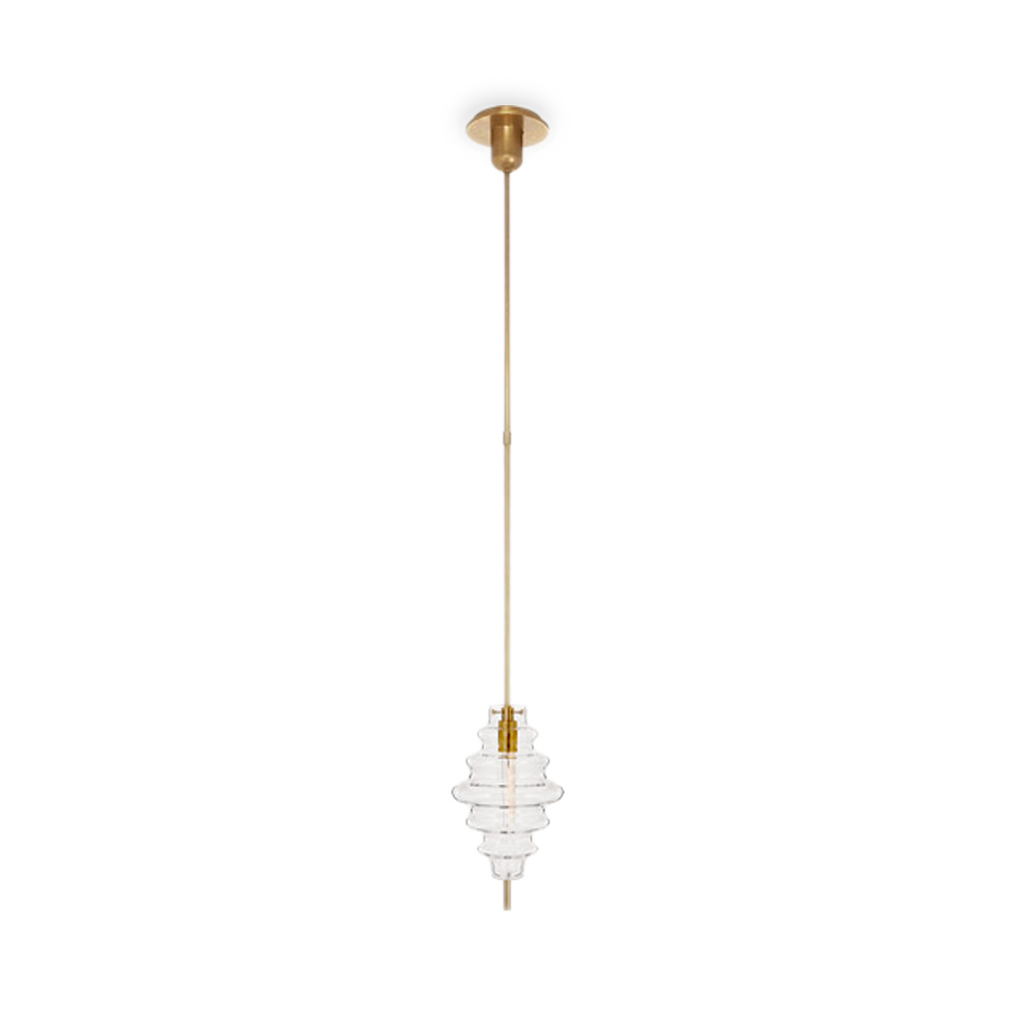 The Tableau Small Pendant features a distinctive design and soulful vibe.
