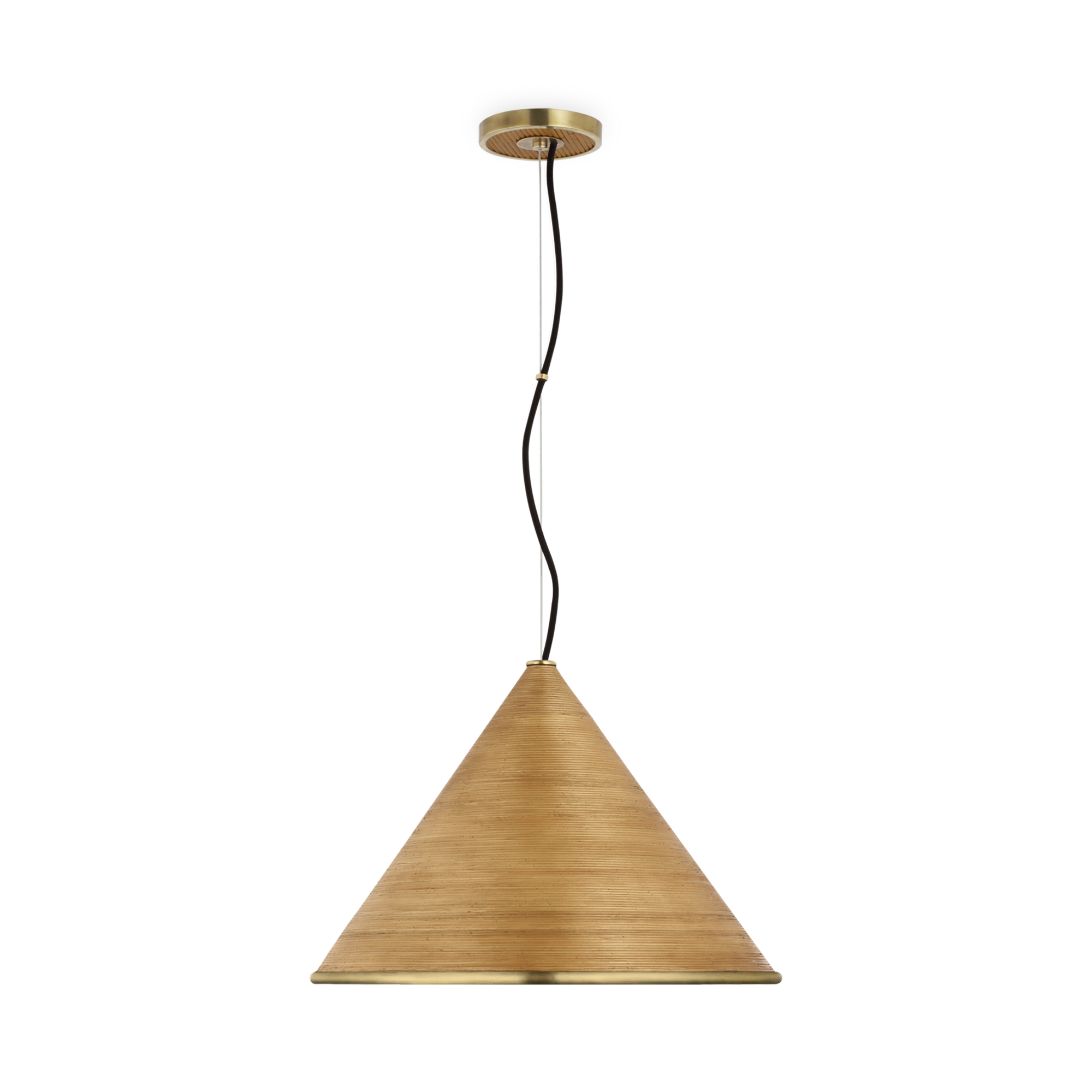 The Reine Large Pendant Lamp offers a fresh mix of continental and classic style, emphasizing the antiques and collections that create a special setting.