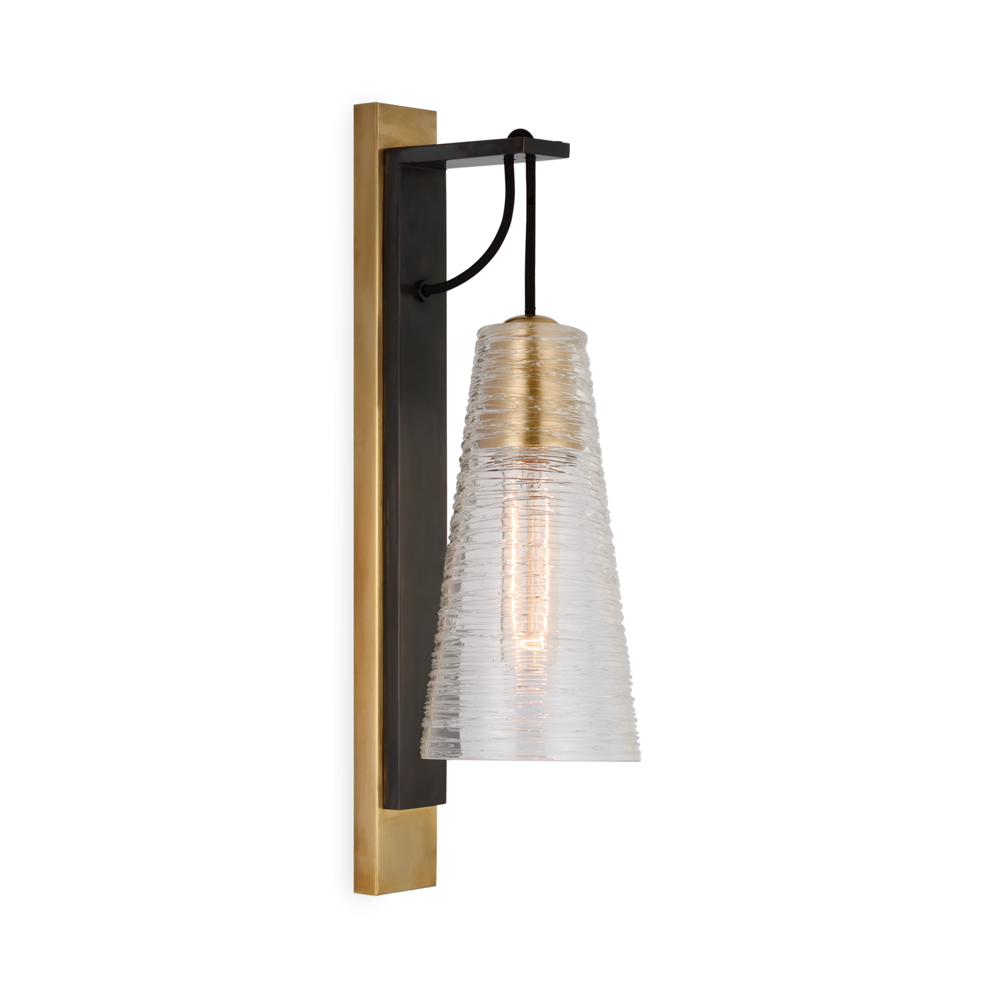 The Reve Medium Sconce reveals an articulate sense of harmony.