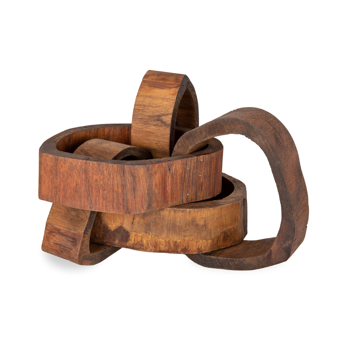 Wood Links Sculpture