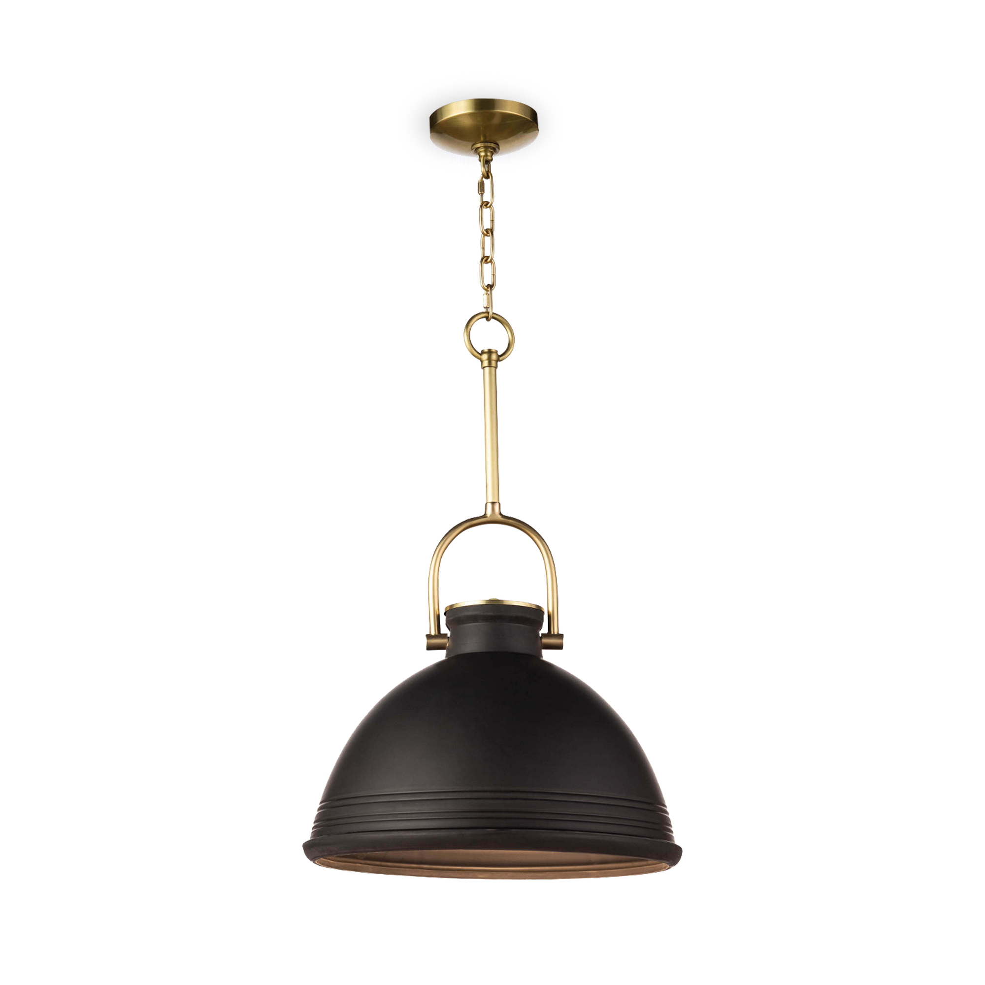 Classic lines combined with the hand touch of a potter make this ceramic pendant a statement piece for any kitchen or dining room.