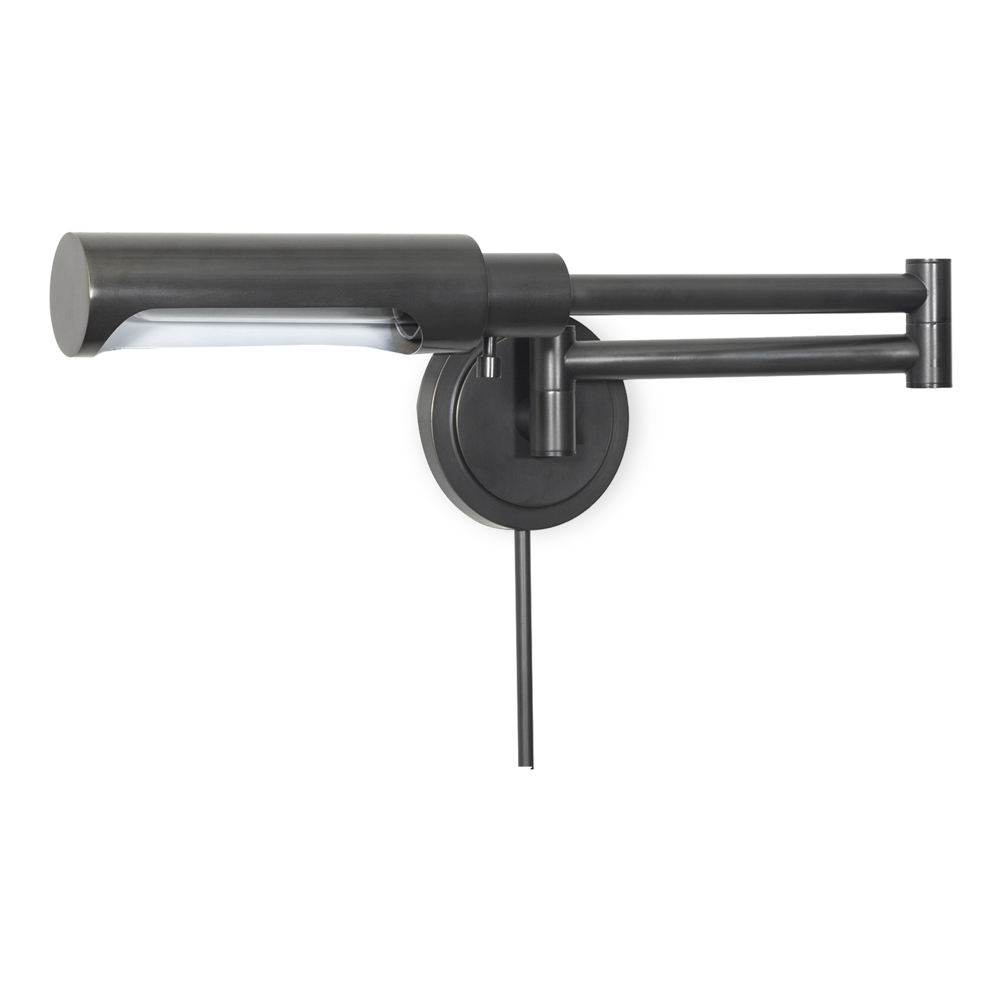 With its multiple pivoting joints and versatile pin-up or hardwire construction, the Noble Swing Arm Sconce is designed for function that does not compromise on style.