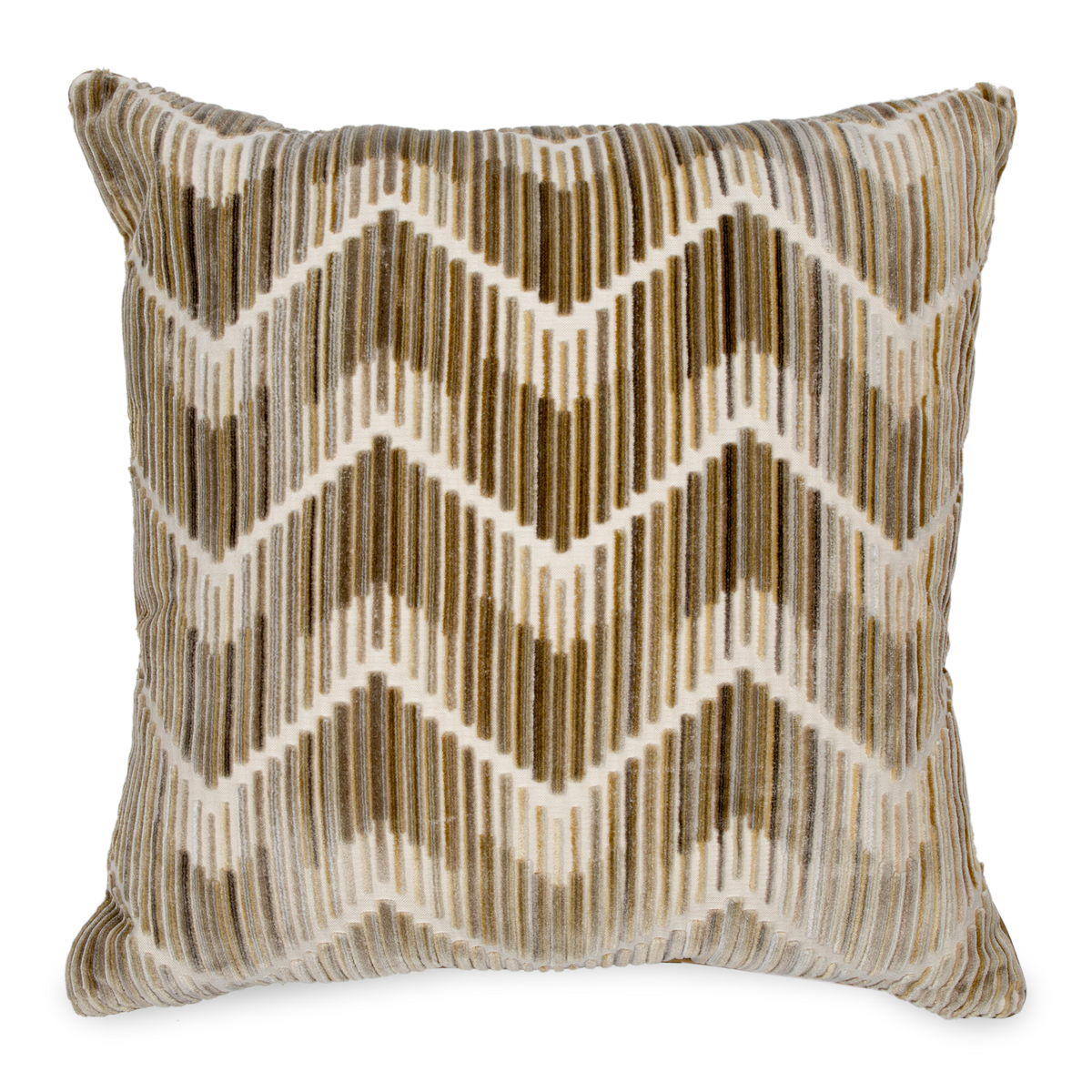 Velvet Zigzag Pillow