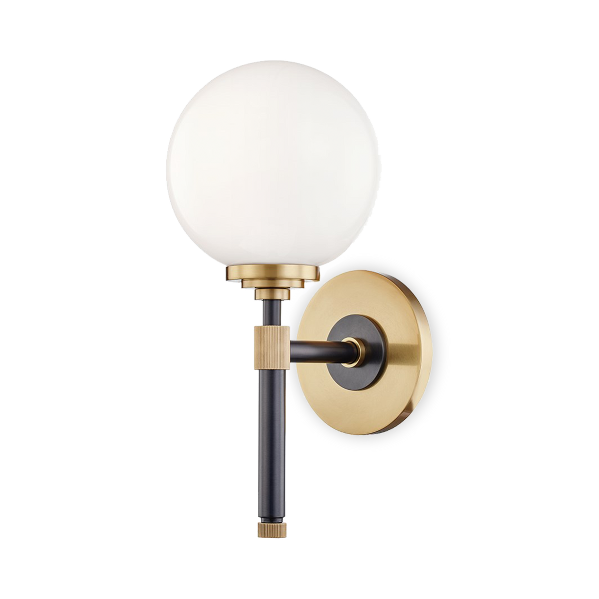 Bowery Single Sconce - Aged Old Bronze