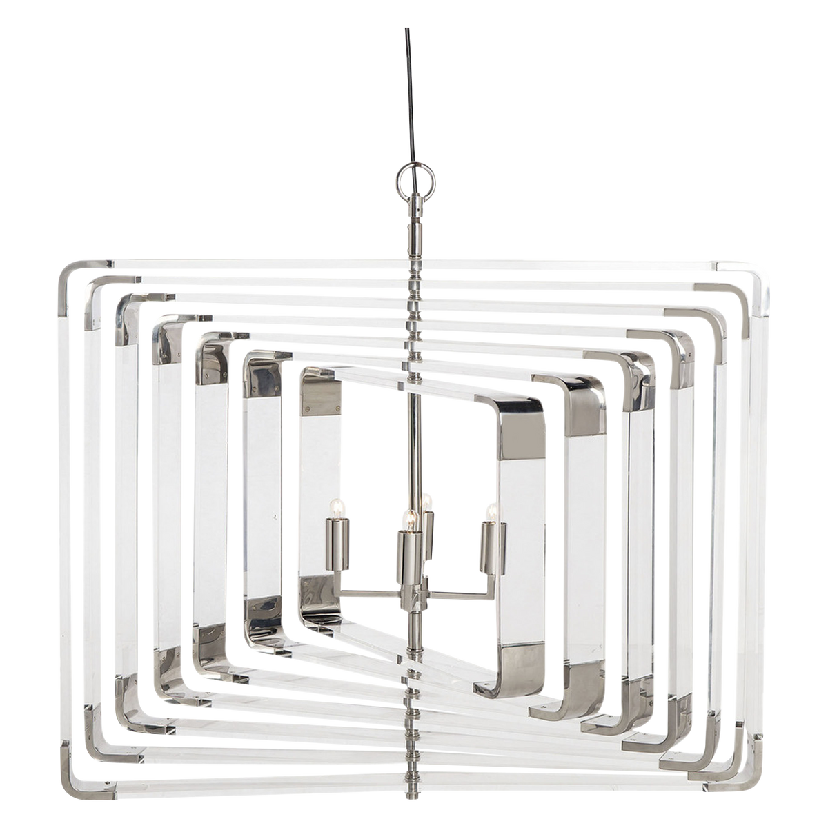 Spiral Chandelier Acrylic