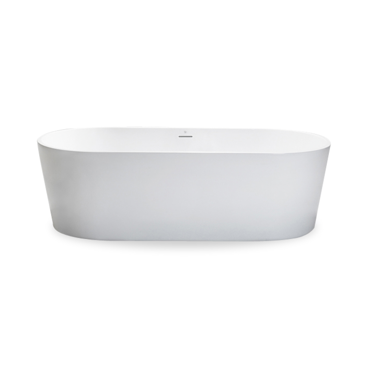 Pisa 7032 Soaker Bath - Gloss White