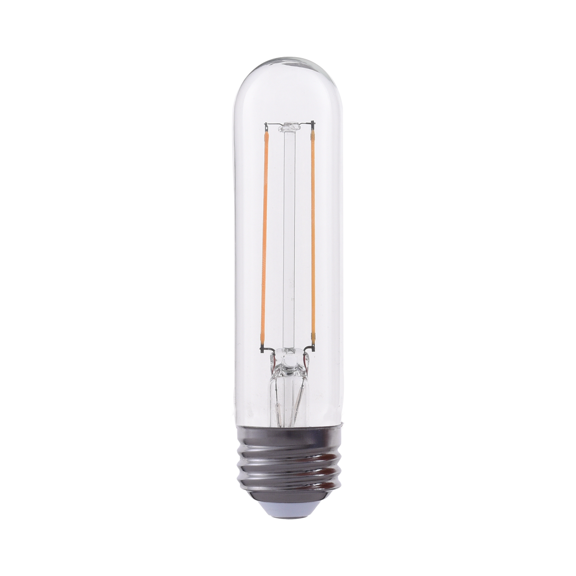 The Tube LED Bulb is tall and elegant, using a vintage eddison-styled design while using long-lasting LED lighting.