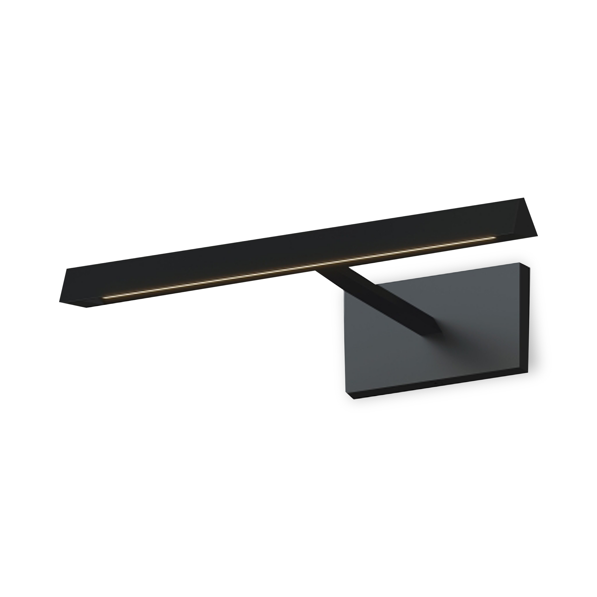 The Dessau 12 Picture Light is the American modern version of the traditional picture light, featuring clean straight lines and integrated LED.