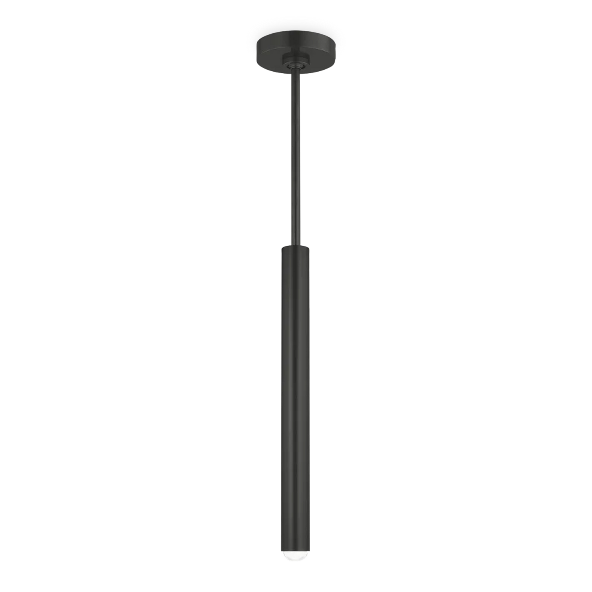 The Hilo Flush Mount brings a beautiful luminescent look to any space, with its dark body and bright white shine.