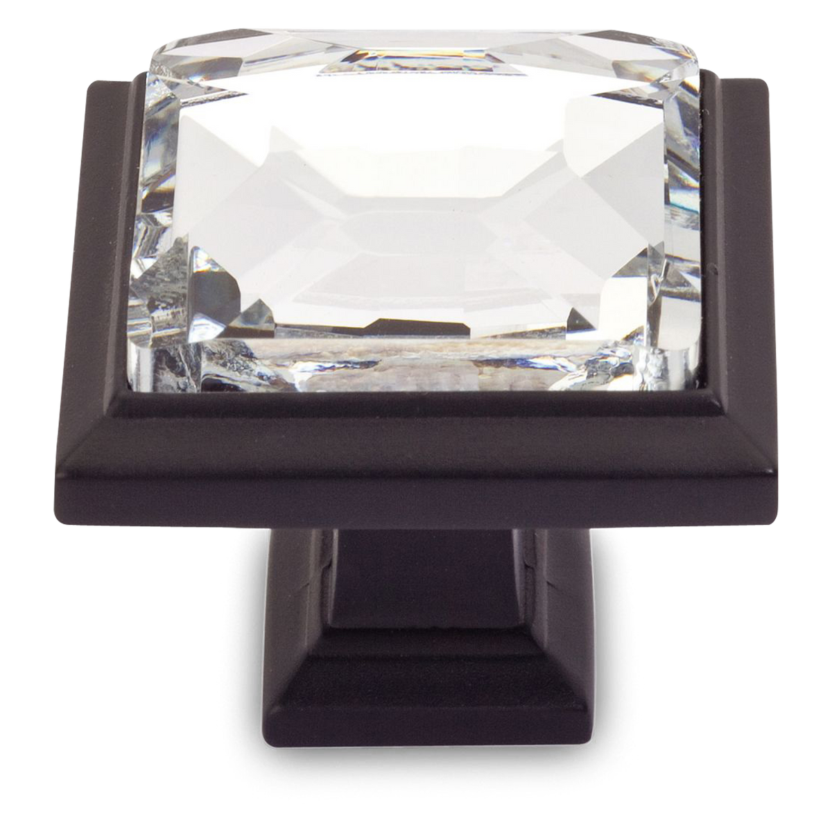 LEGACY CRYSTAL SQUARE KNOB