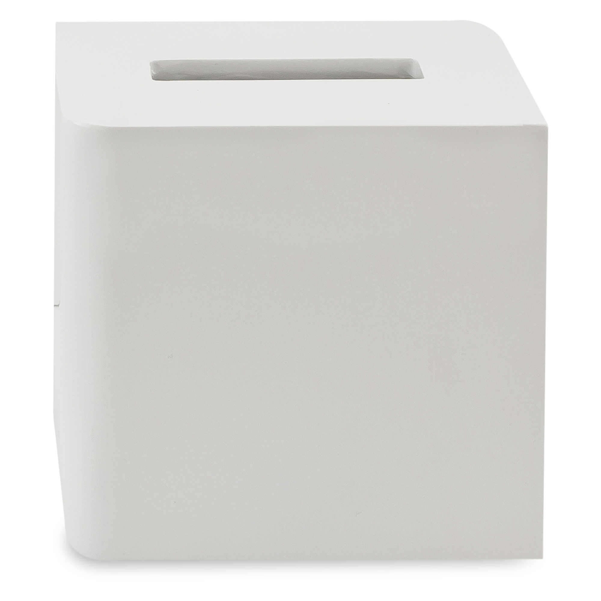 Sleek lines combine with a smooth lacquer finish, made of resin to create the refined minimalist Lacca Collection.