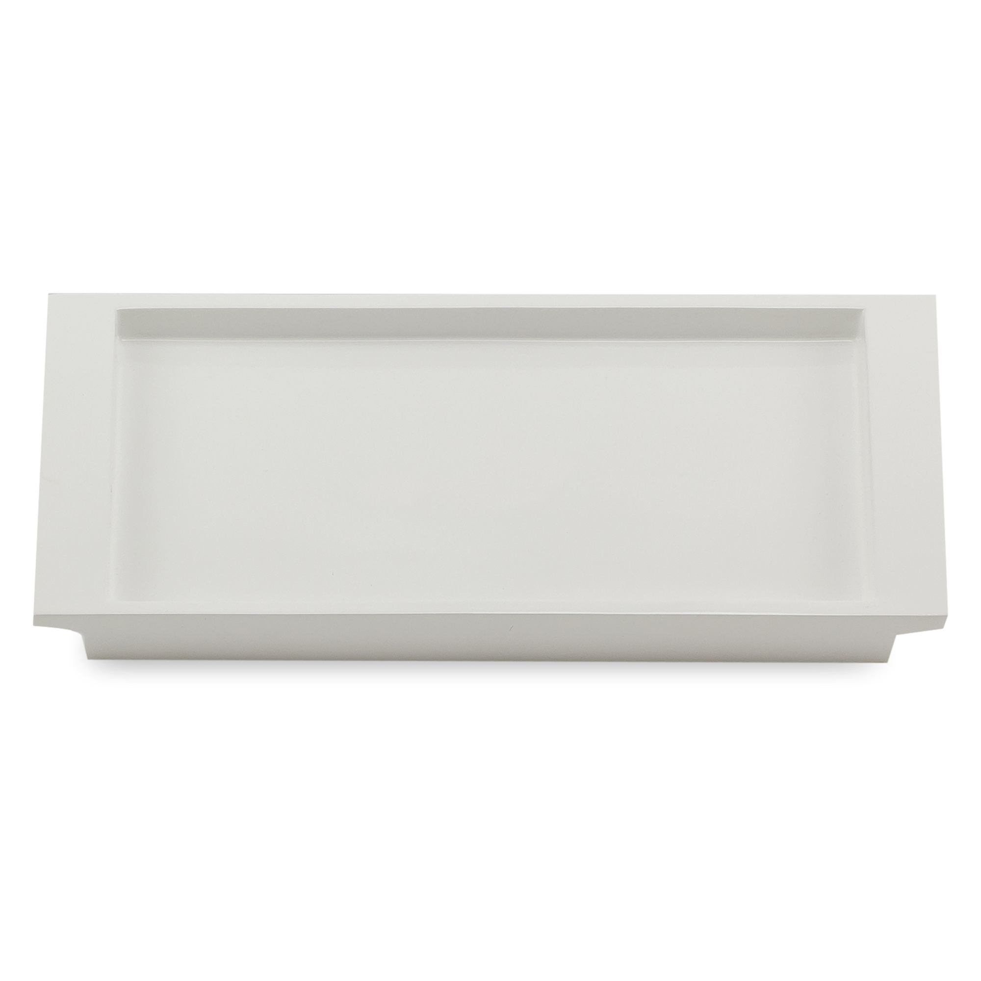 Sleek lines combine with a smooth lacquer finish, made of resin to create the refined minimalist Lacca Collection.