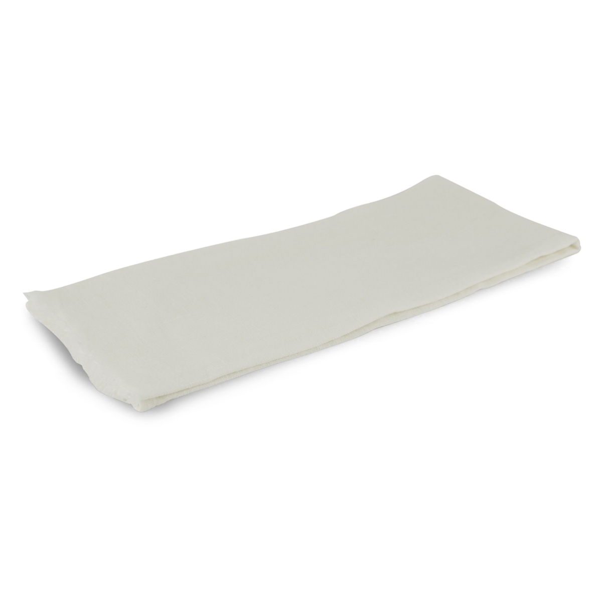 Linen Freyed Edge Guest Towel