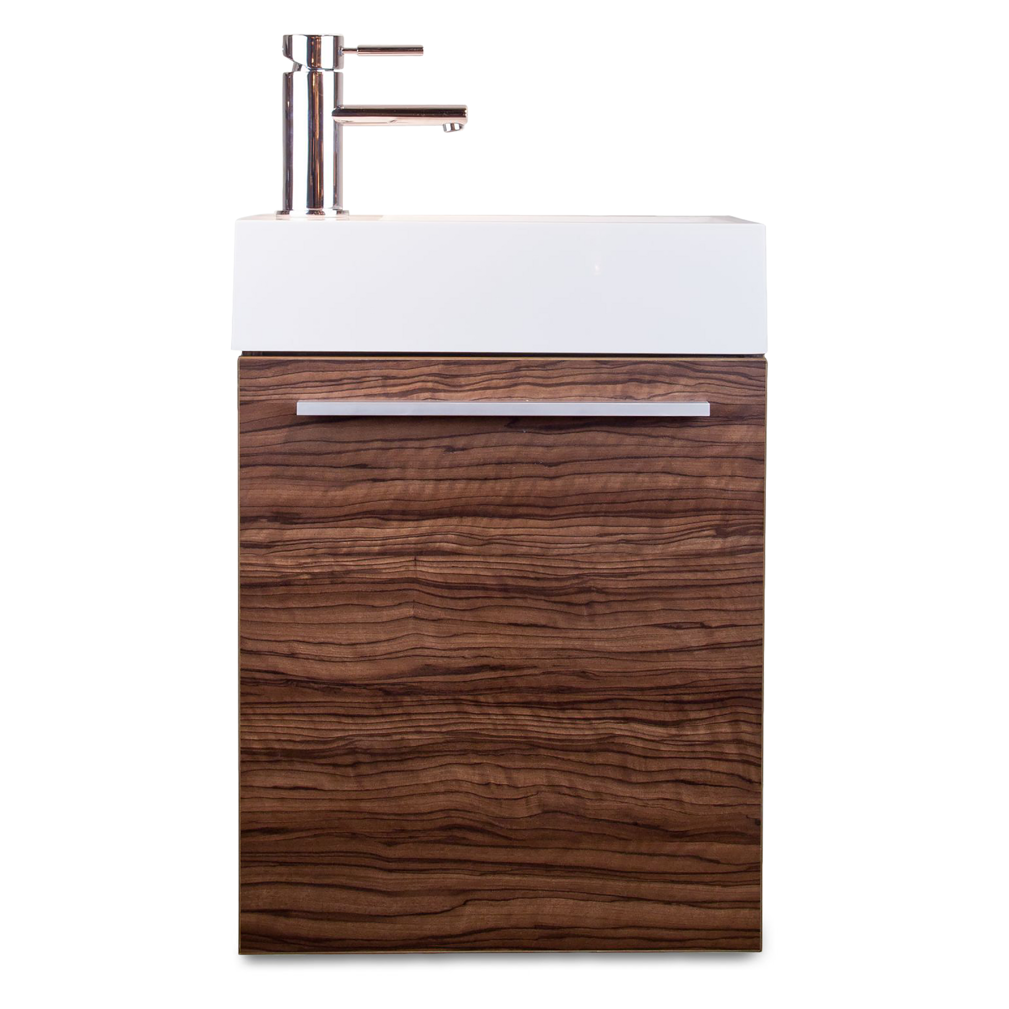 VANITY: The versatile design of the Studio vanity brings a modern sensibility to the bath.