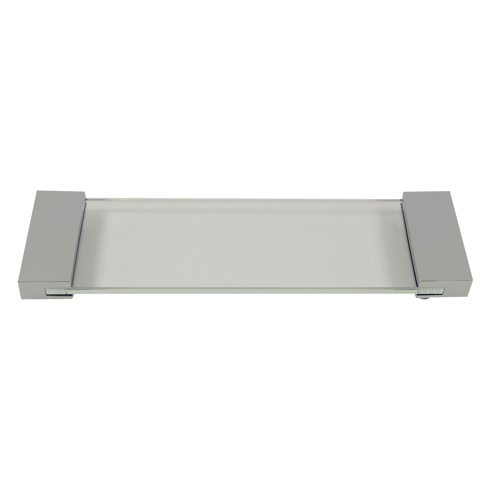 The Sky Collection features durable acrylic with chrome accents.