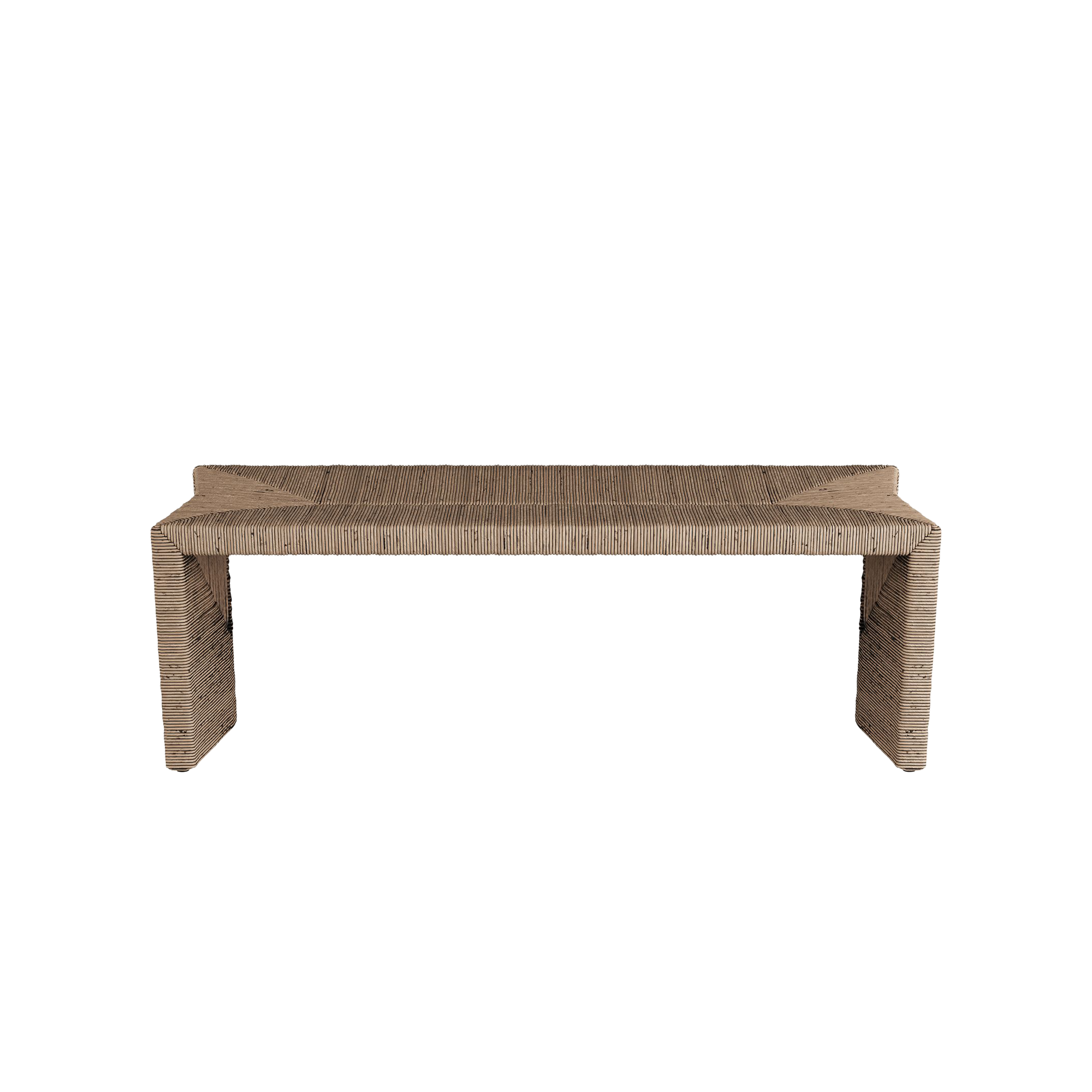 Embracing the organic variations of rattan, the Avalon Bench promises a unique and visually striking addition to any space.