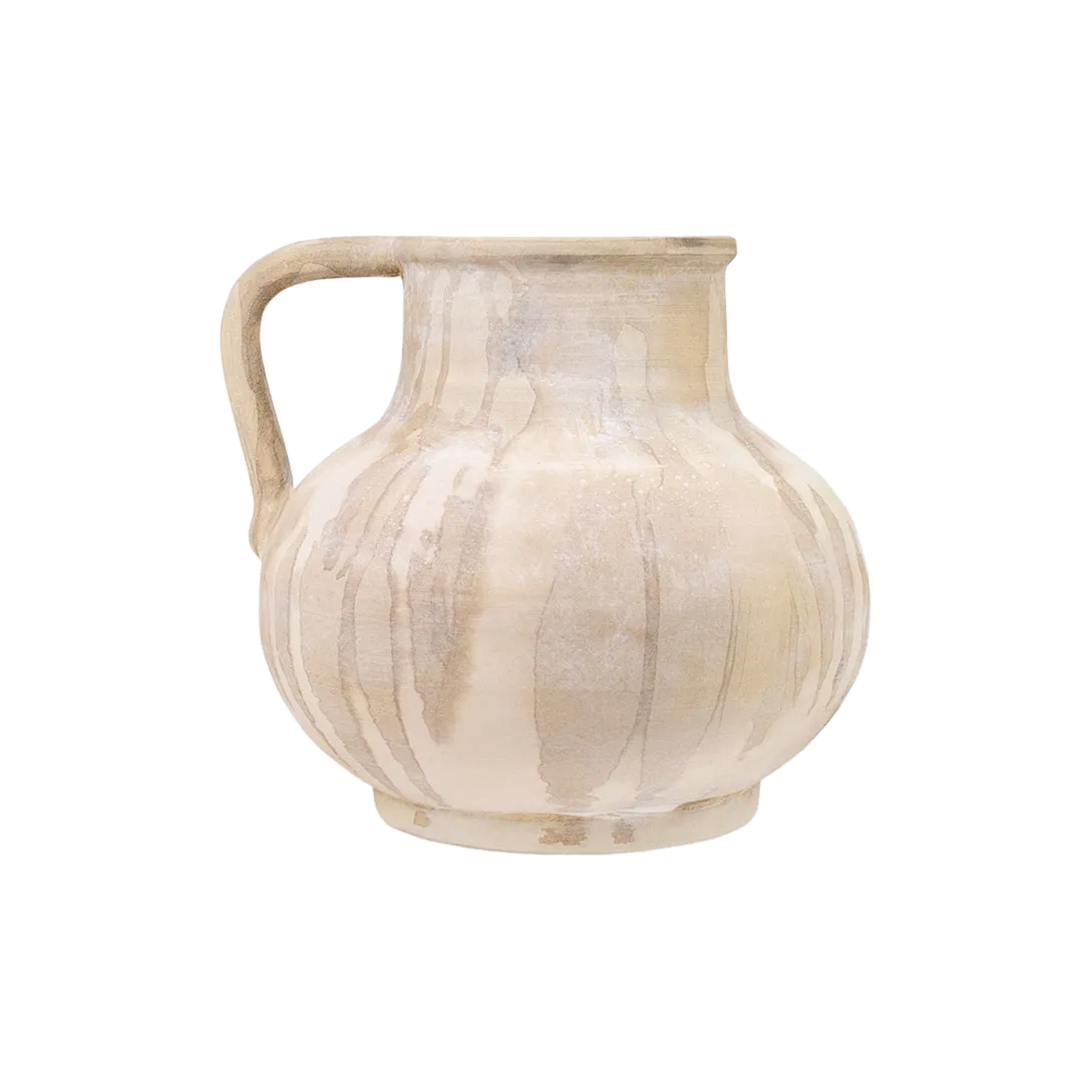 Clay Vase With Handle