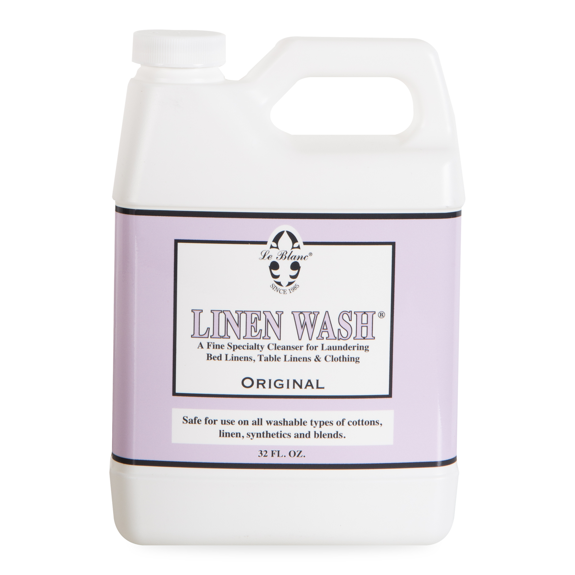 Le Blanc Linen Wash Original has a floral and fresh fragrance.