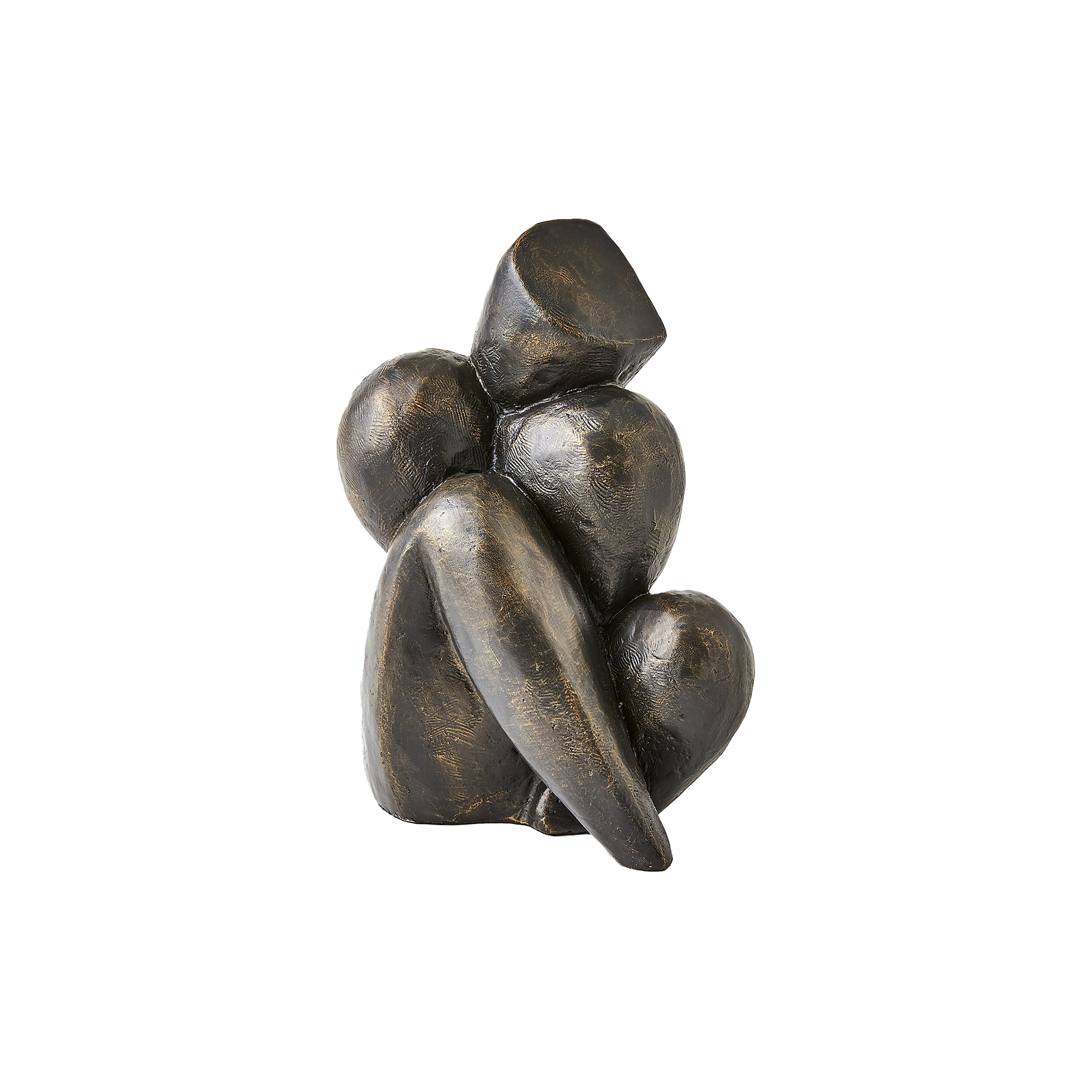 In a study of the beauty of human forms, the Figural Sculpture uses simple and pleasant shapes to define a elegant portrait.