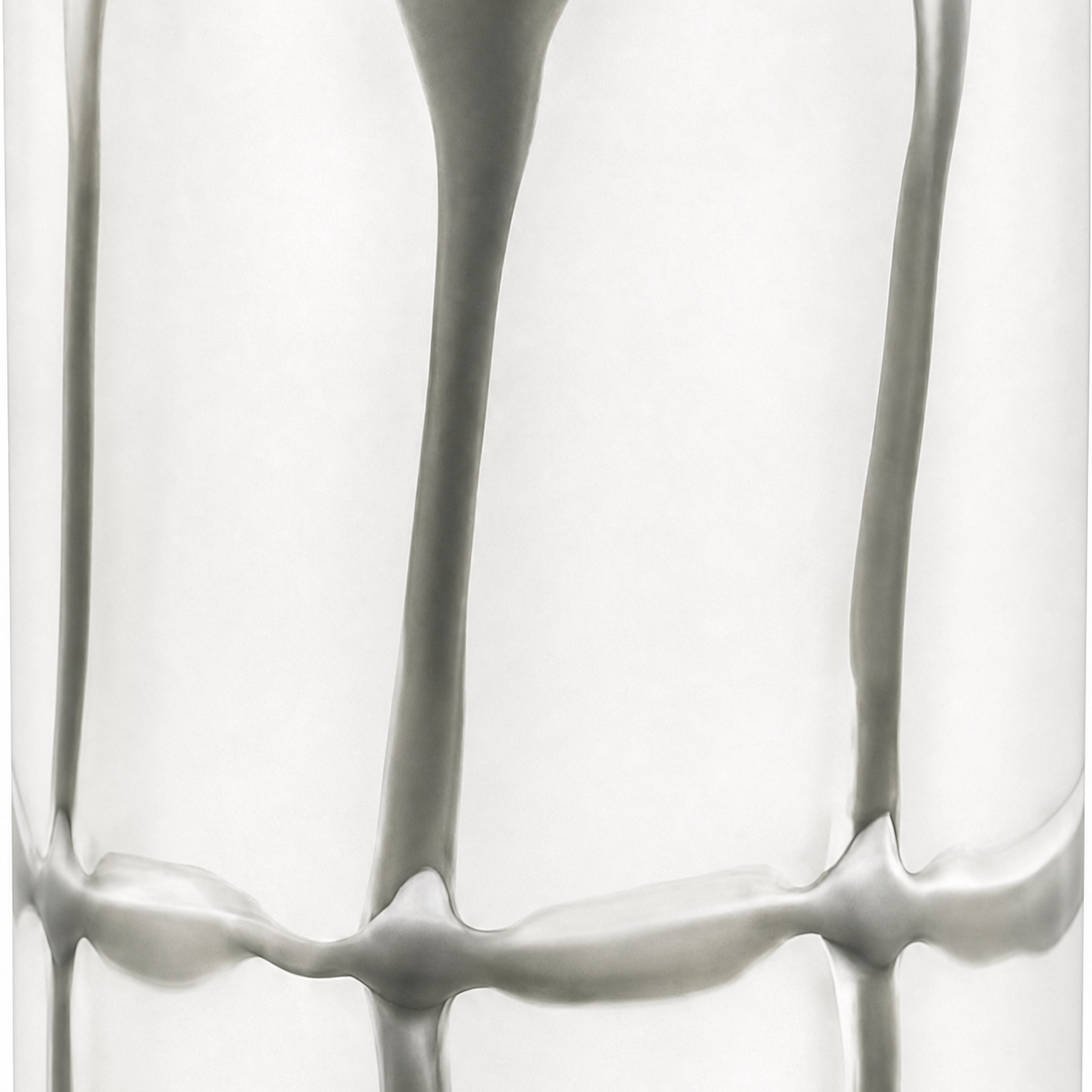 Crooked Line Grid Vase