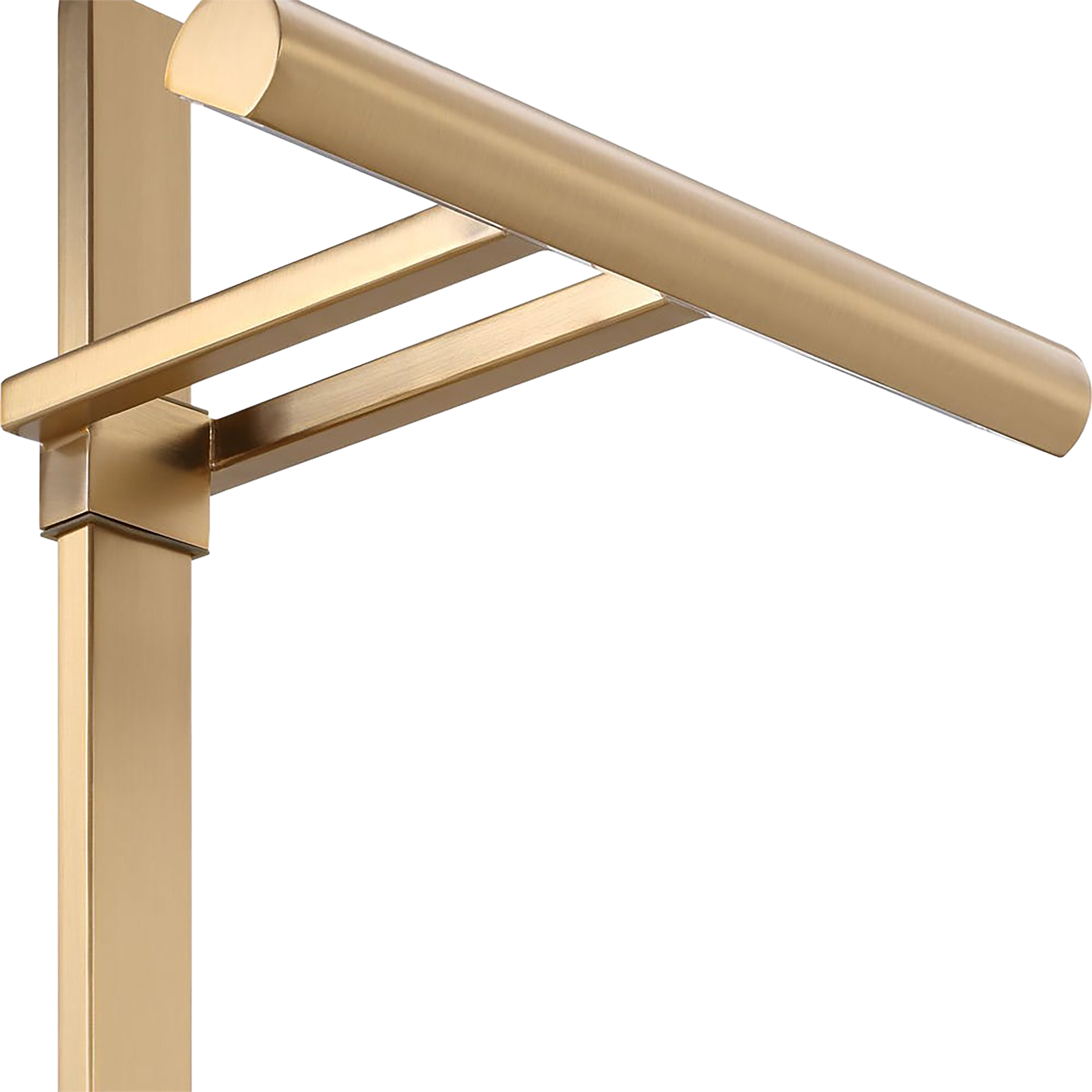 Marble & Brass Led Lighted Easel