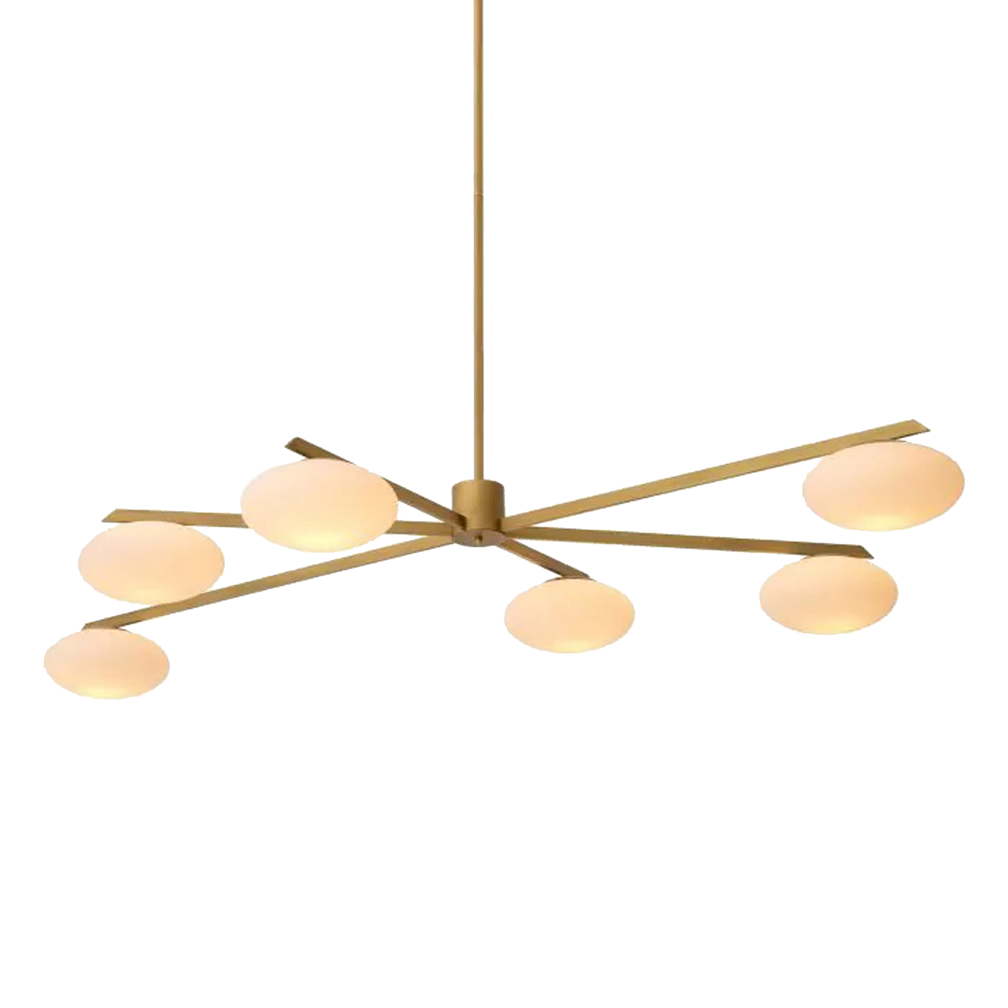 Add a dash of Mid-Century Modern style to your home with the Evergreen Chandelier.