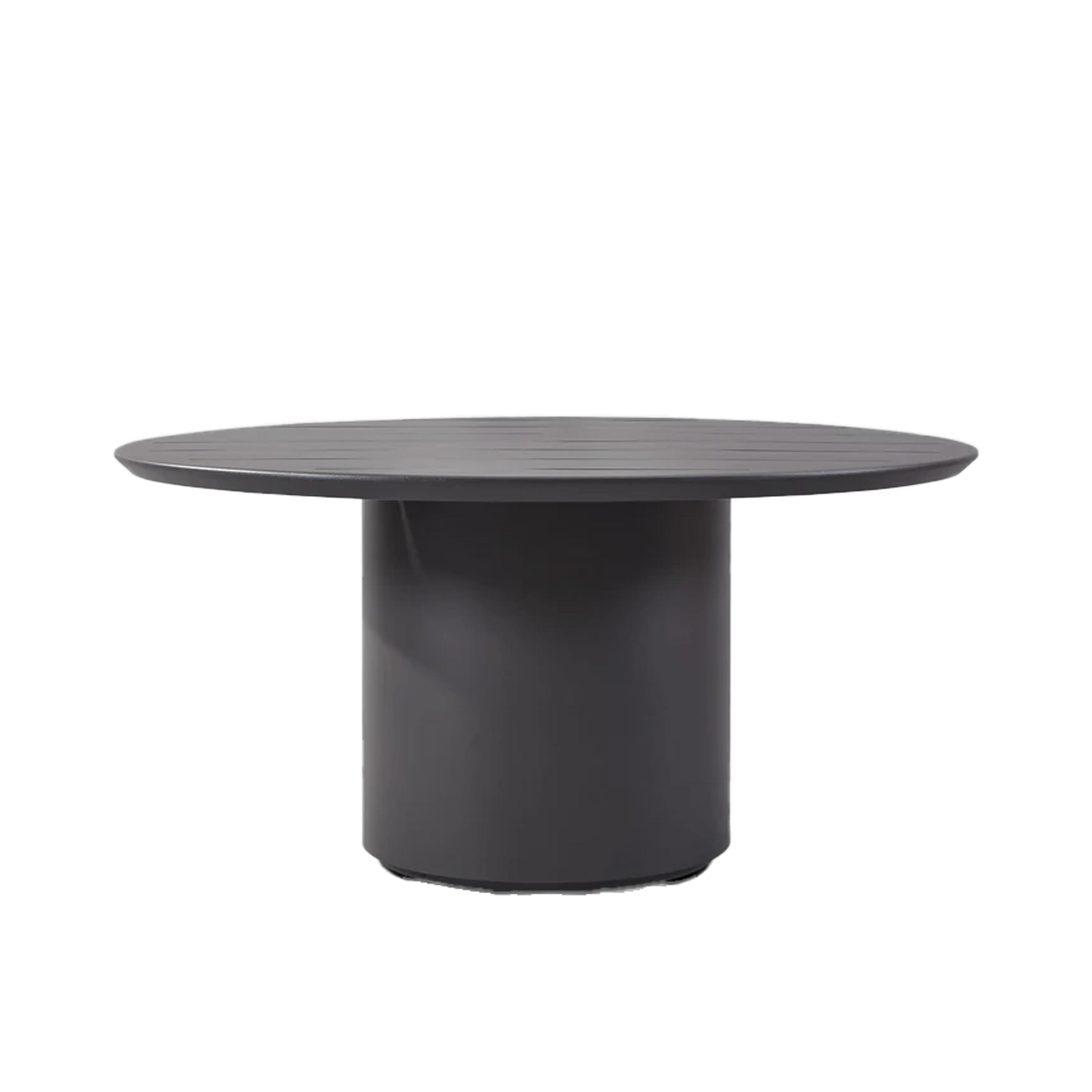 Santorini Outdoor Slated Round Dining Table