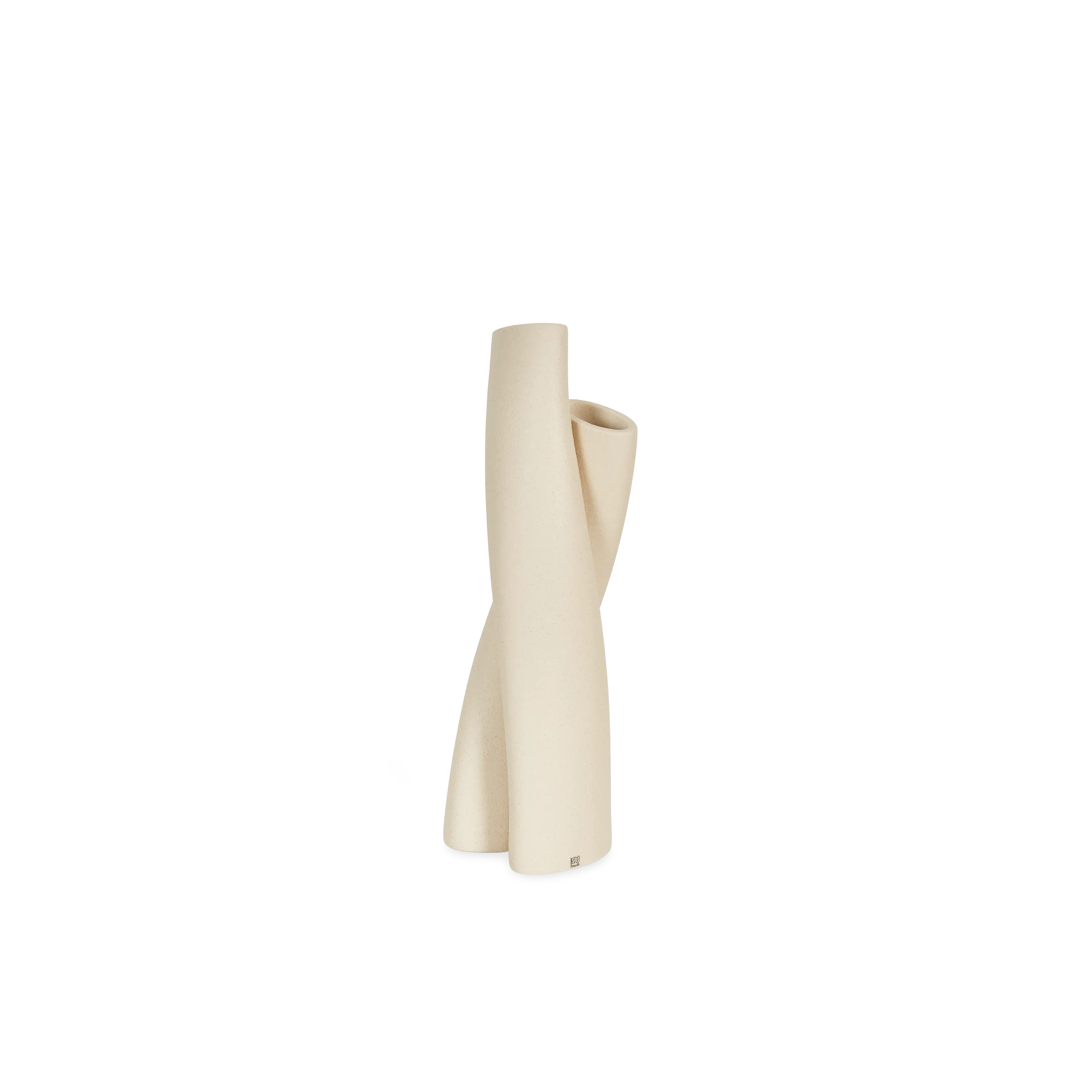 Twisted Ceramic Vase