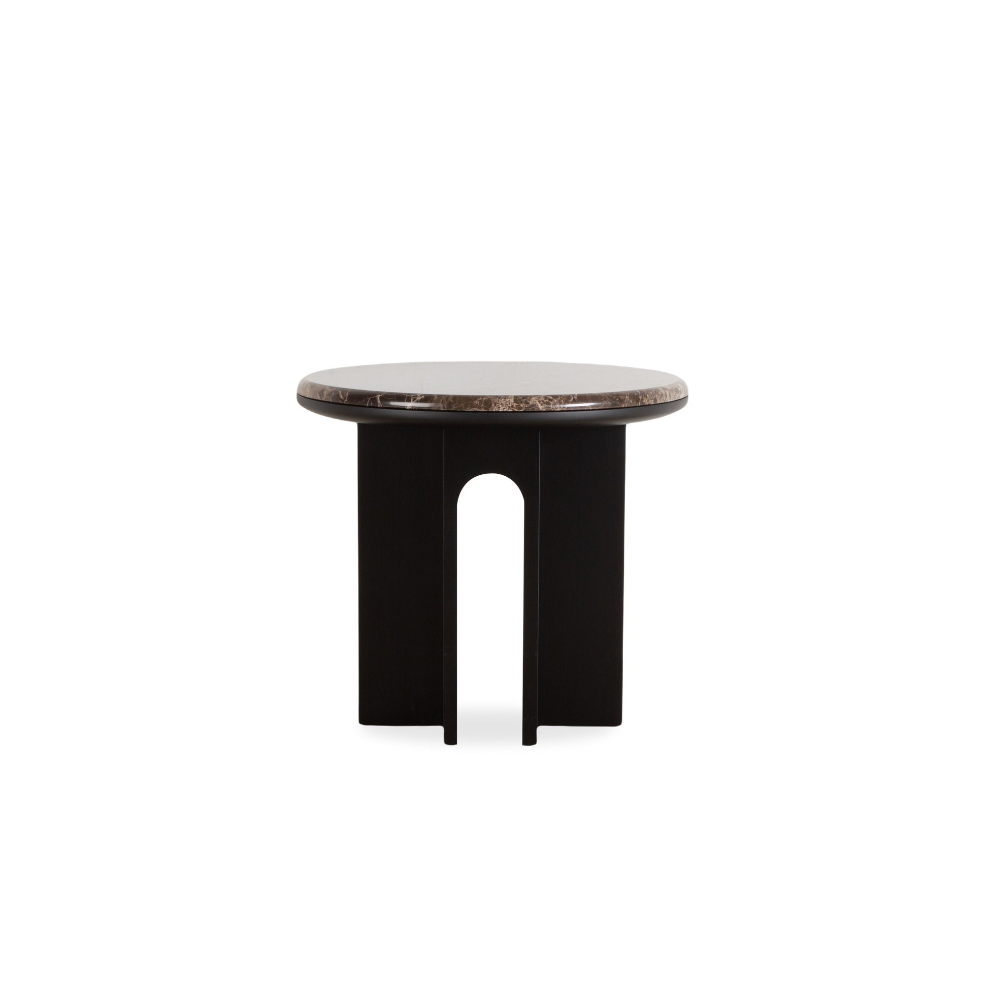Drawing parallels with iconic Roman aqueducts, Jaime Hayon's Arcolor Side Table reimagines functional design through the lens of classical geometry.