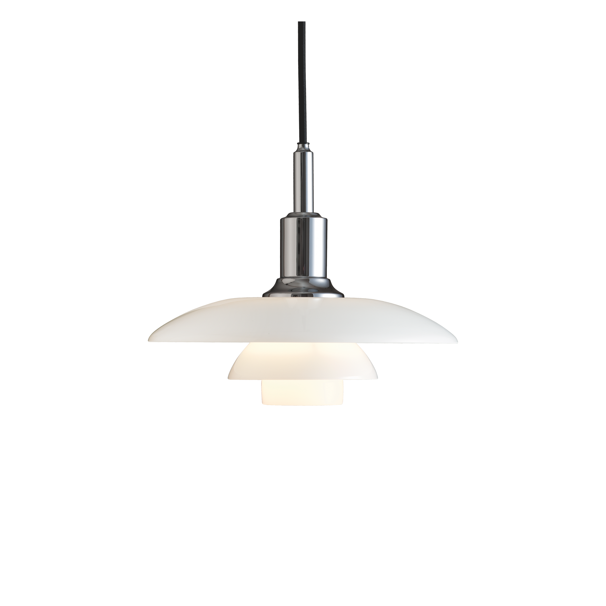 Designed by Poul Henningsen, the PH 3/2 Ceiling Lamp is an icon of Danish design.