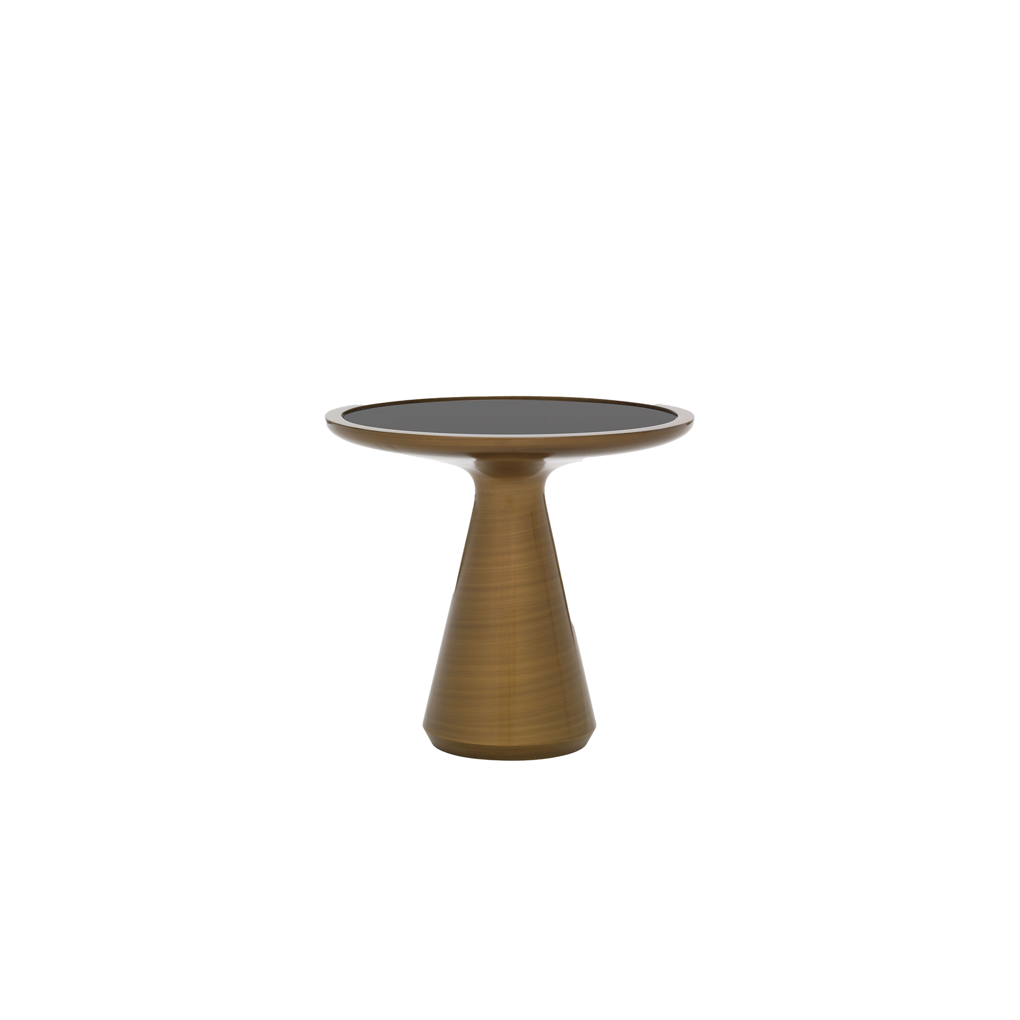 Simply elegant, the Taper Side Table is a chic sculptural centerpiece.