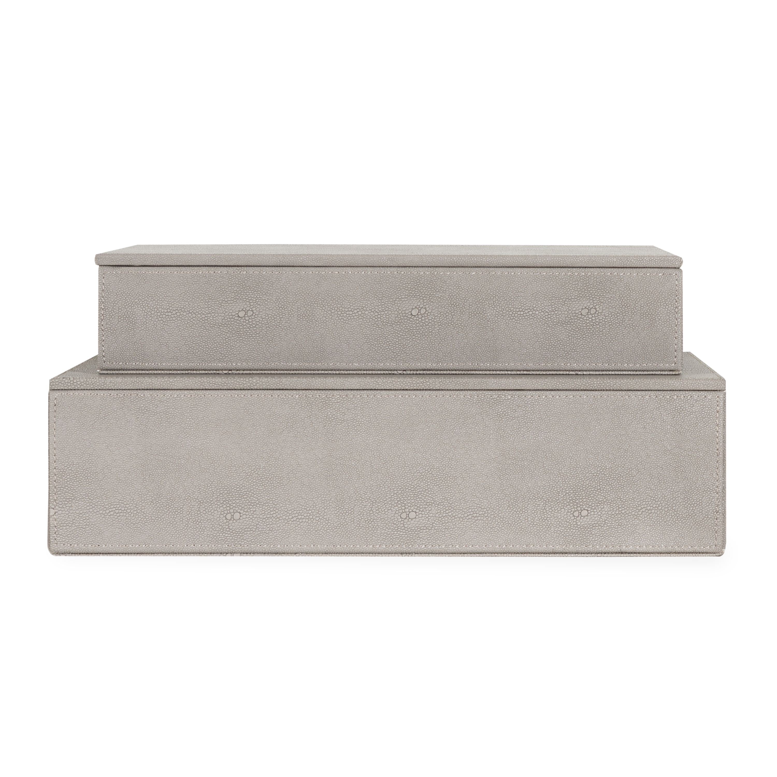 Faux Shagreen Box