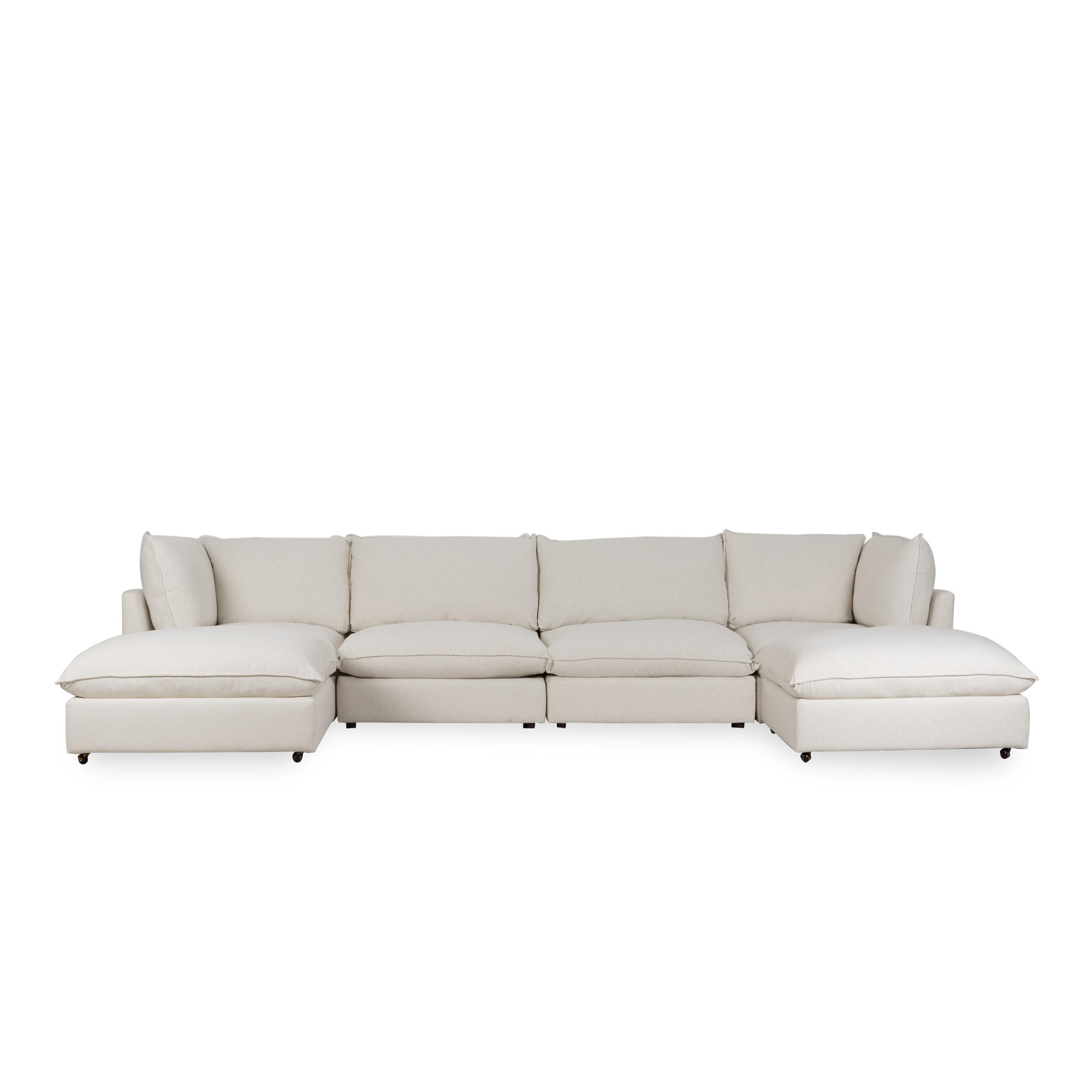 Warm and inviting, the Byers Modular Sectional is a beautiful display of clean lines and soft edges.